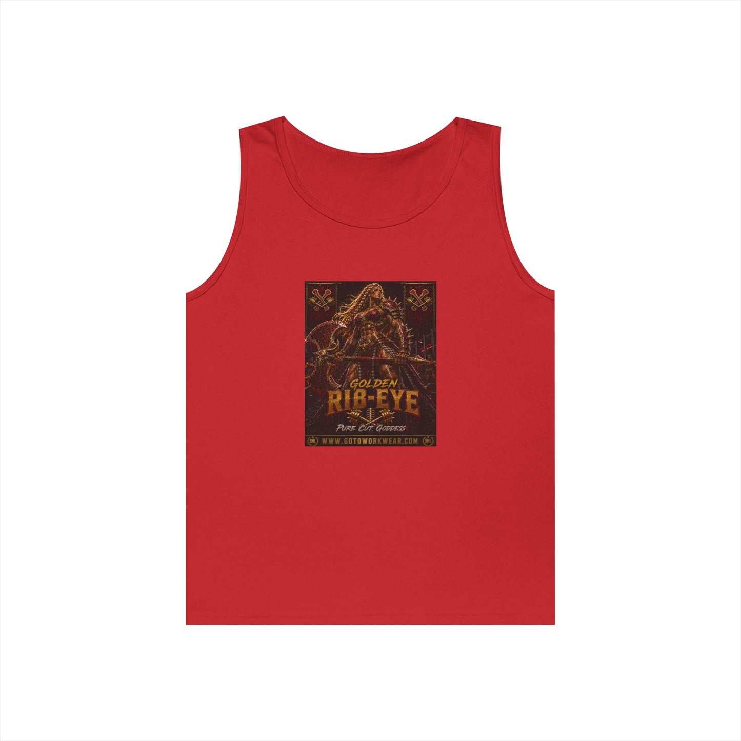 GOLDEN RIB-EYE “Pure Cut Goddess” - Tank Top