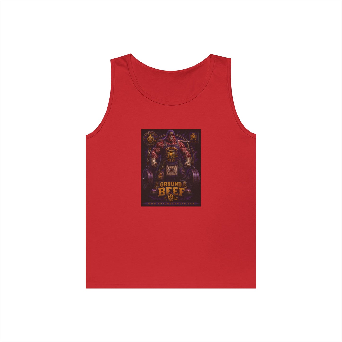 Ground Beef "Grinder Built Gains" - Tank Top