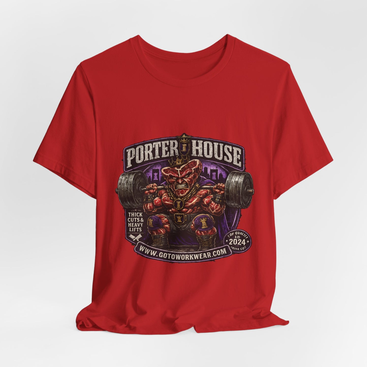 Porter House "Thick Cuts & Heavy Lifts" - Graphic Tee