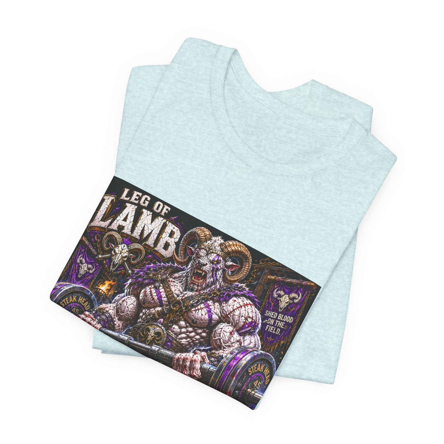 Leg of Lamb "Pillage the Plates, Devour the Weak" - Graphic Shirt Tee