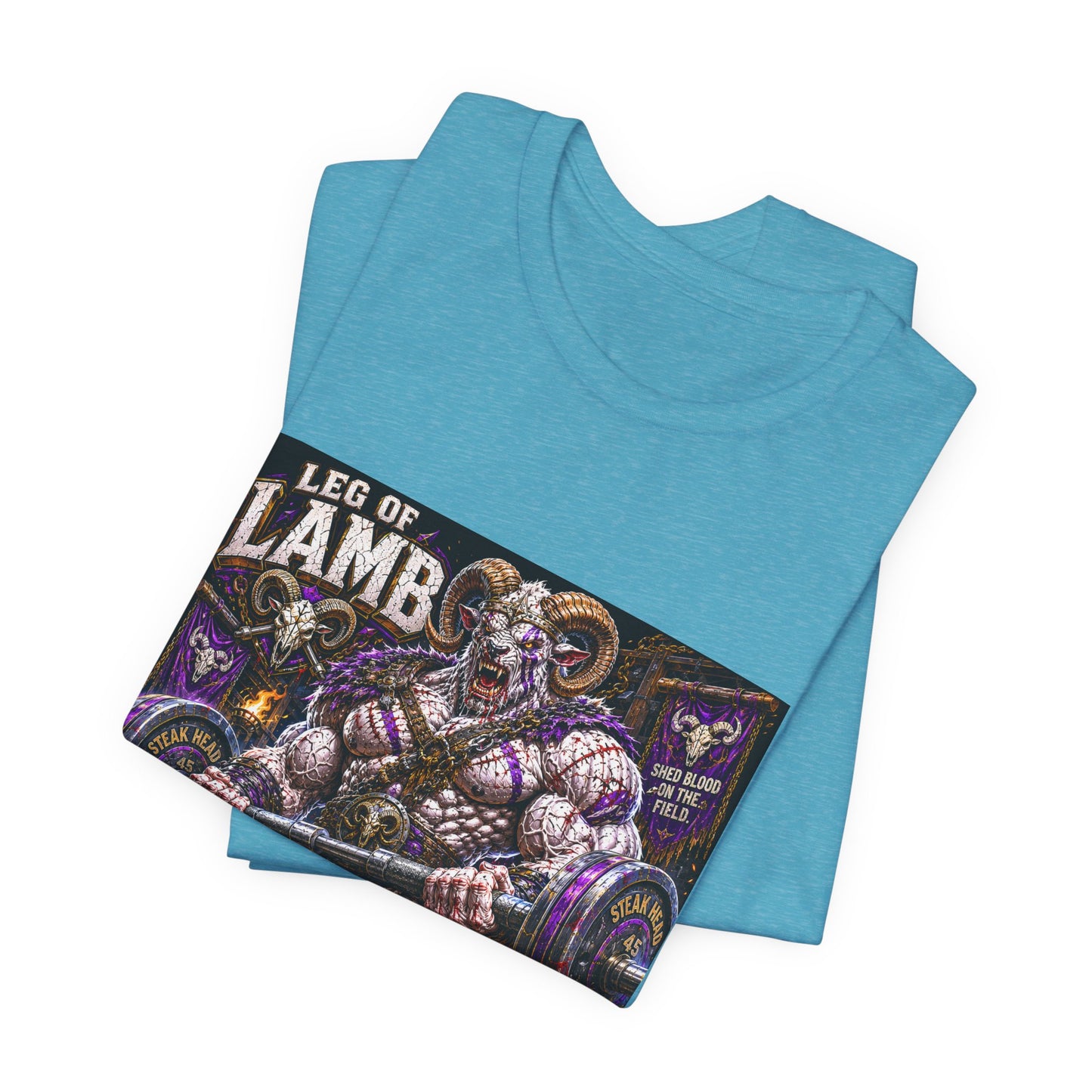 Leg of Lamb "Pillage the Plates, Devour the Weak" - Graphic Shirt Tee