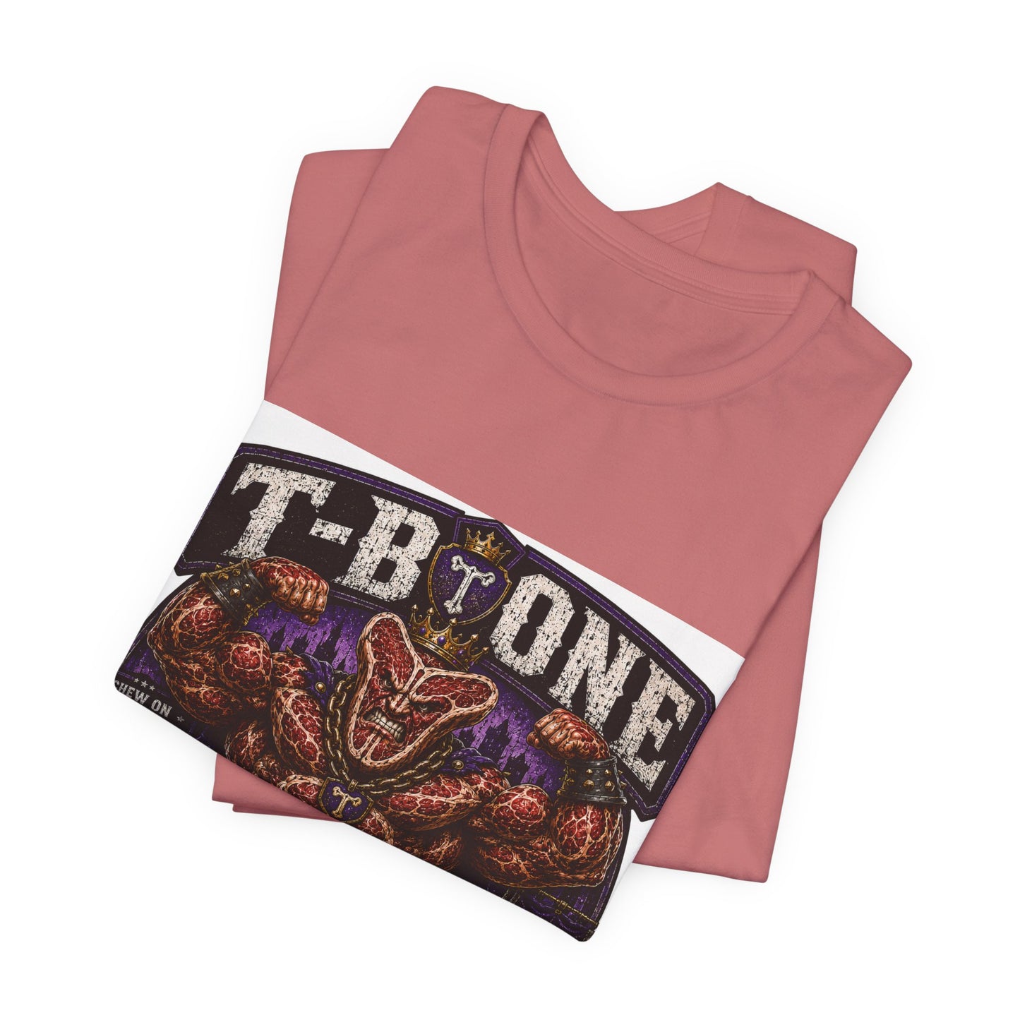 T-Bone "Chew on Your Excuses, Lft the Weight" - Graphic Tee