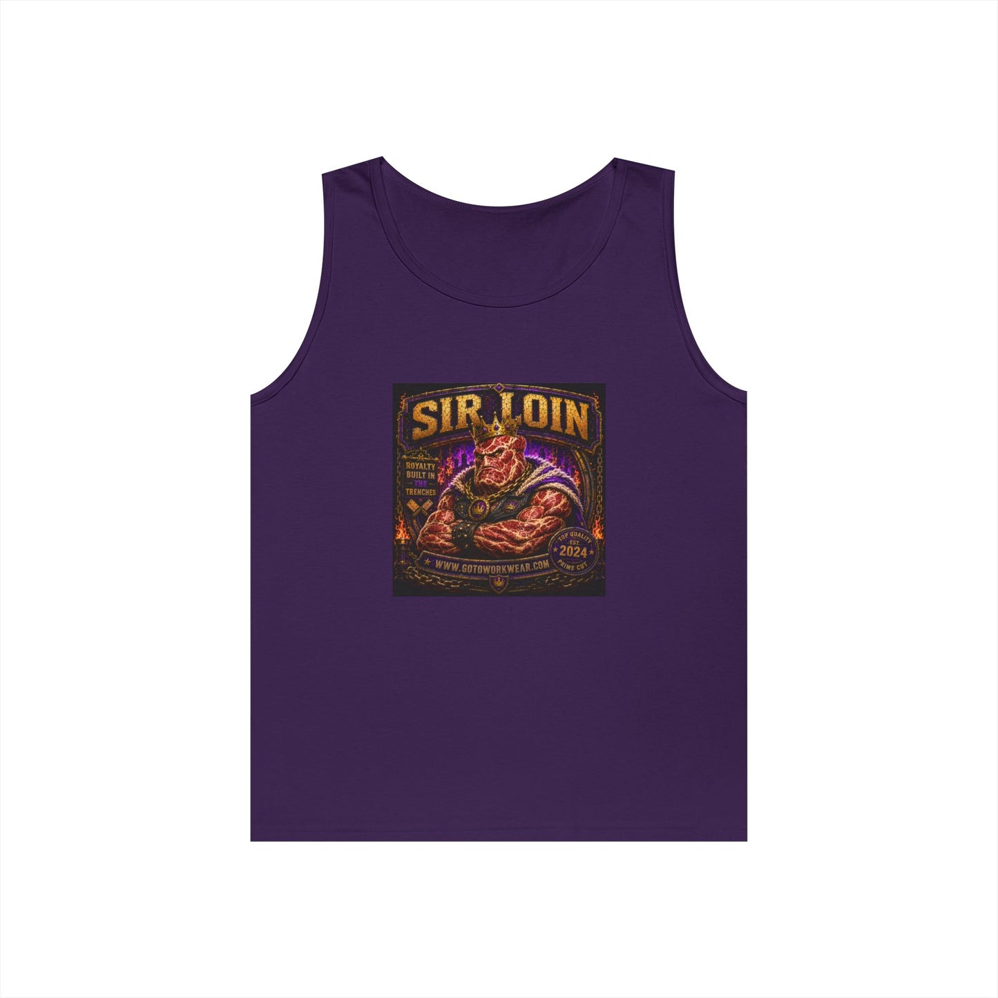 Sir Loin "Royalty Built in the Trenches" - Tank Top