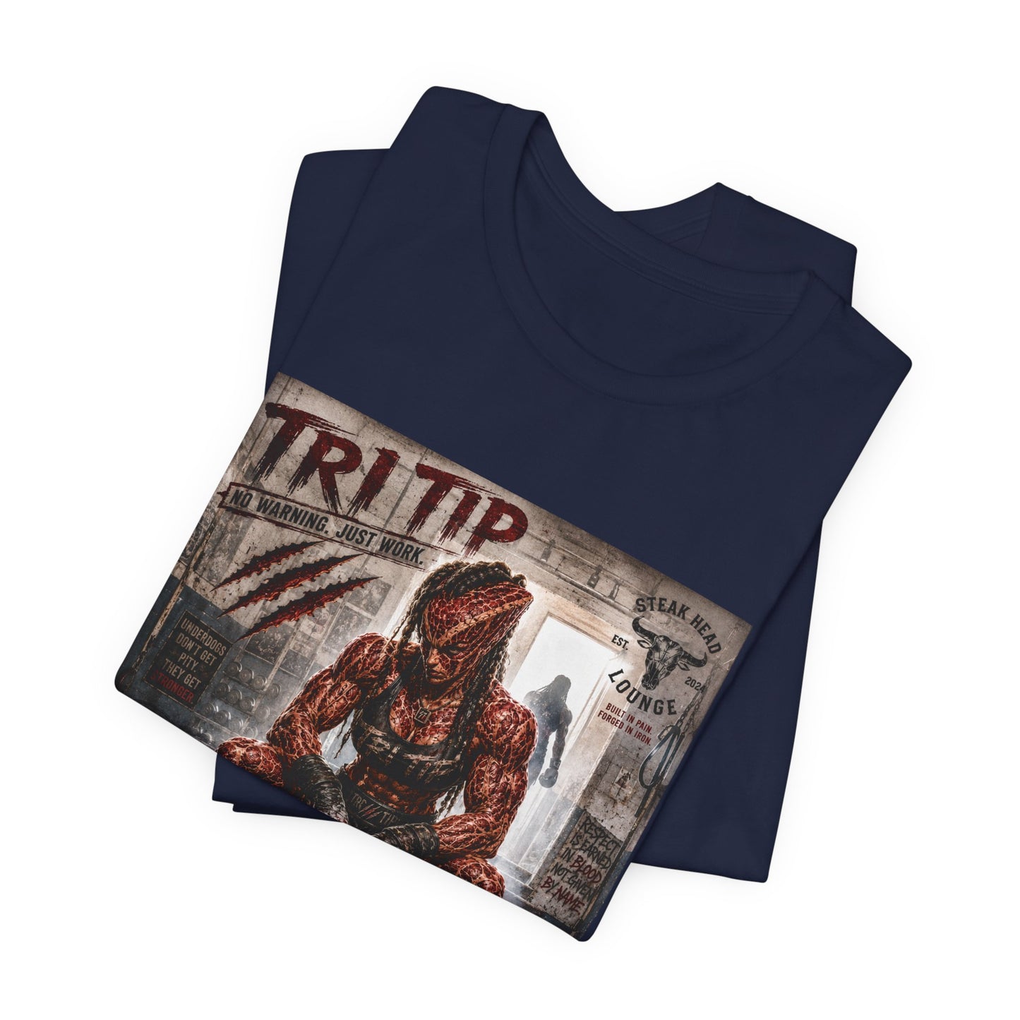TRI TIP "No Warning. Just Work" - Graphic Tee