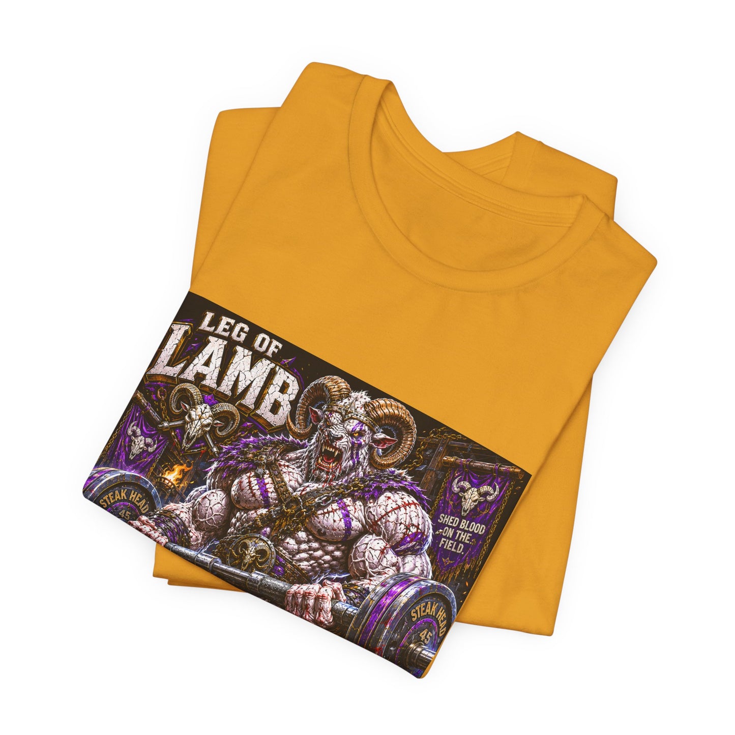 Leg of Lamb "Pillage the Plates, Devour the Weak" - Graphic Shirt Tee