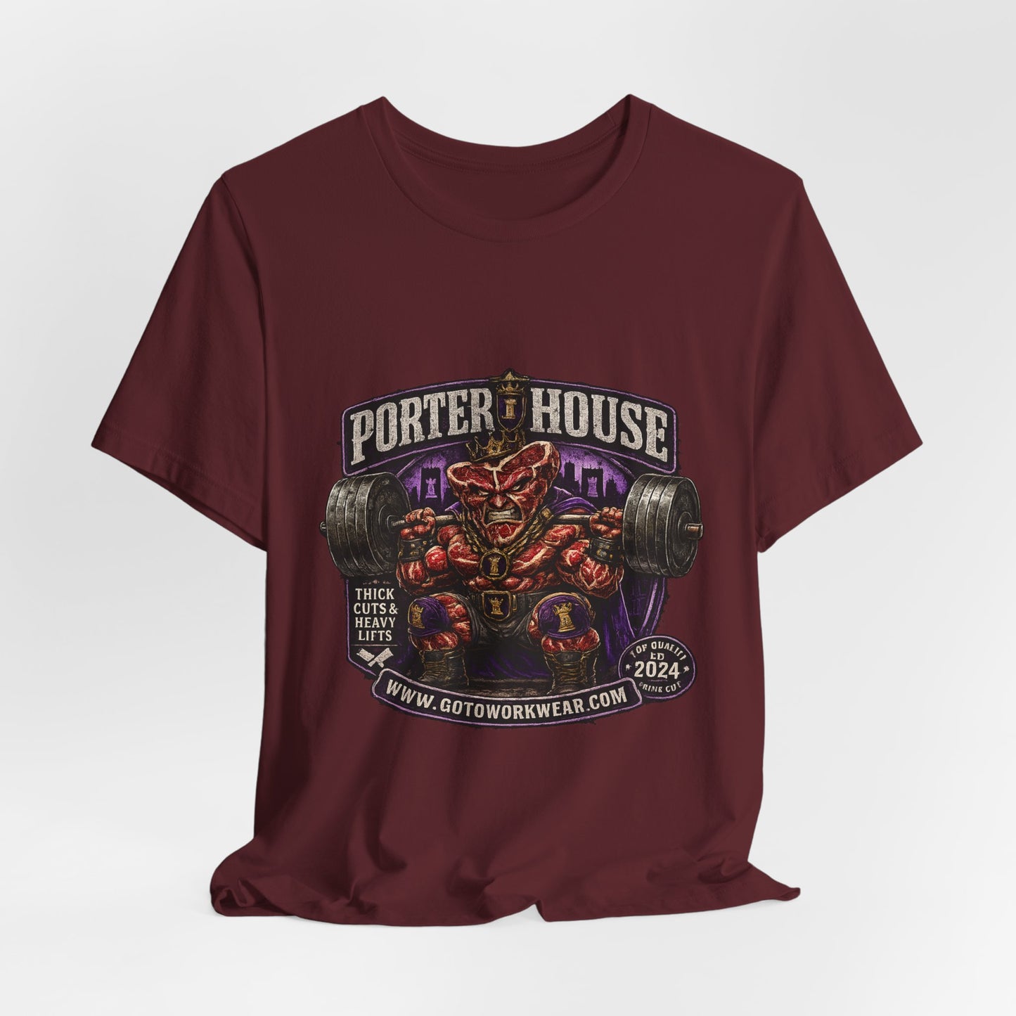 Porter House "Thick Cuts & Heavy Lifts" - Graphic Tee