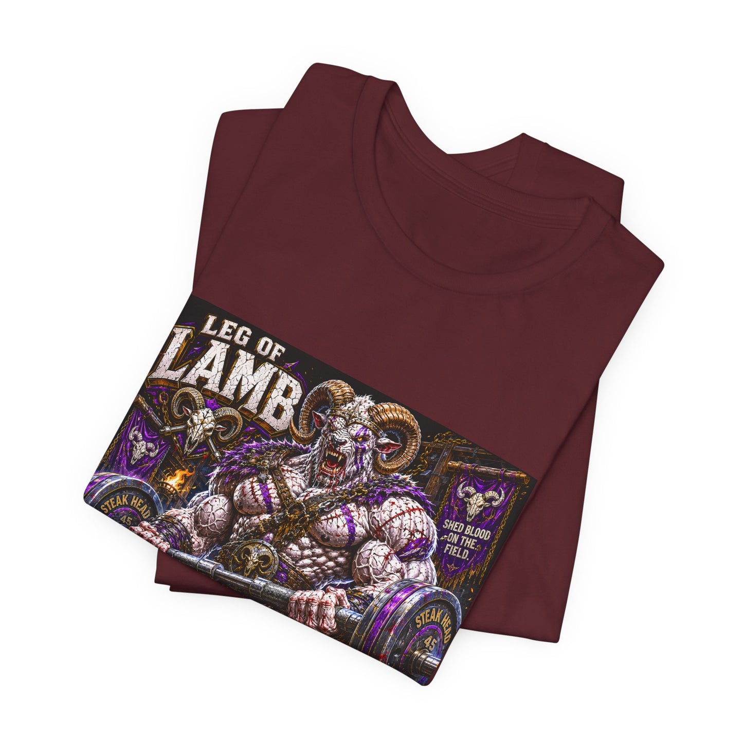 Leg of Lamb "Pillage the Plates, Devour the Weak" - Graphic Shirt Tee