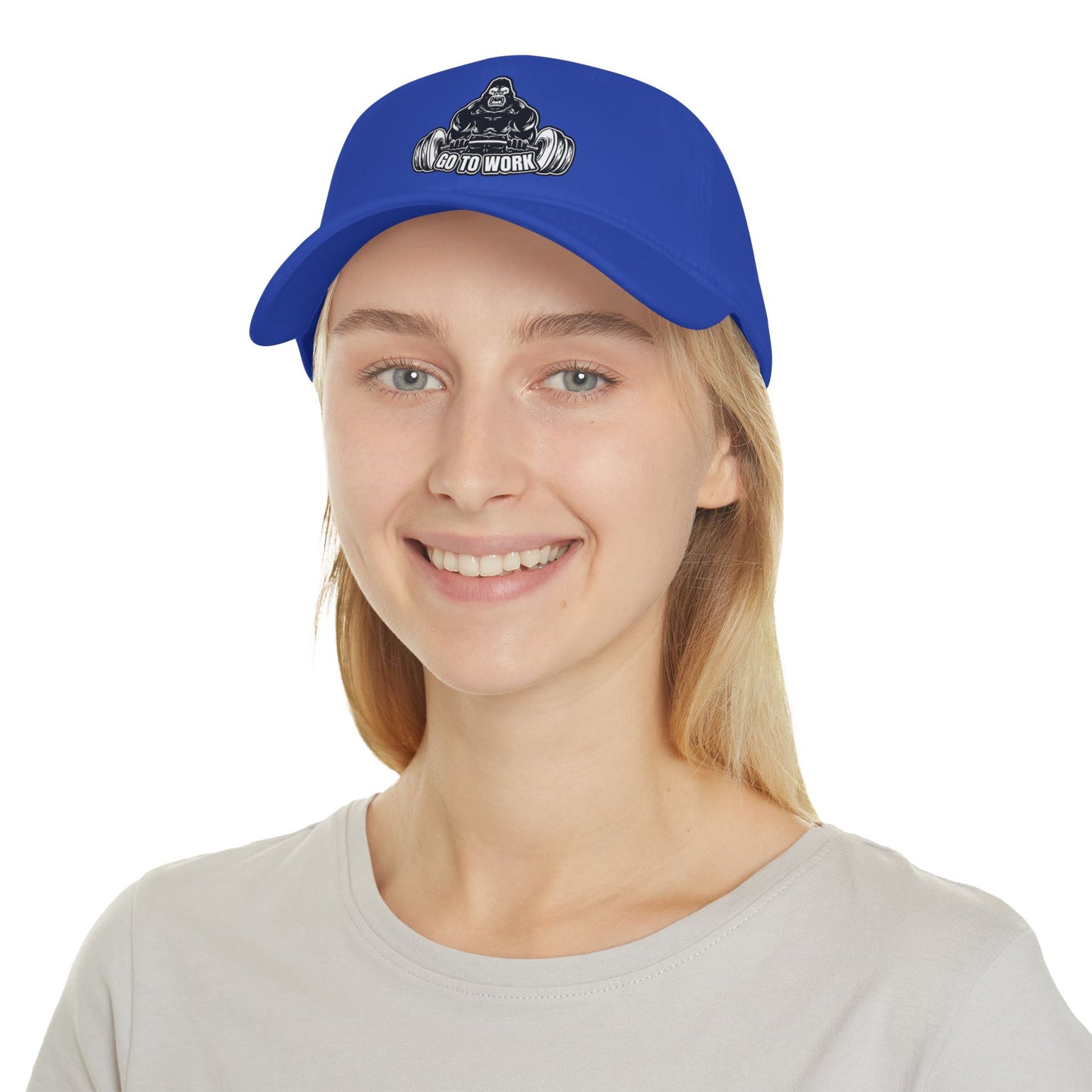 Motivational Gym Cap | Fitness Lover's Gift, Workout Hat, Sports Apparel, Casual Style, Gorilla Graphic Design