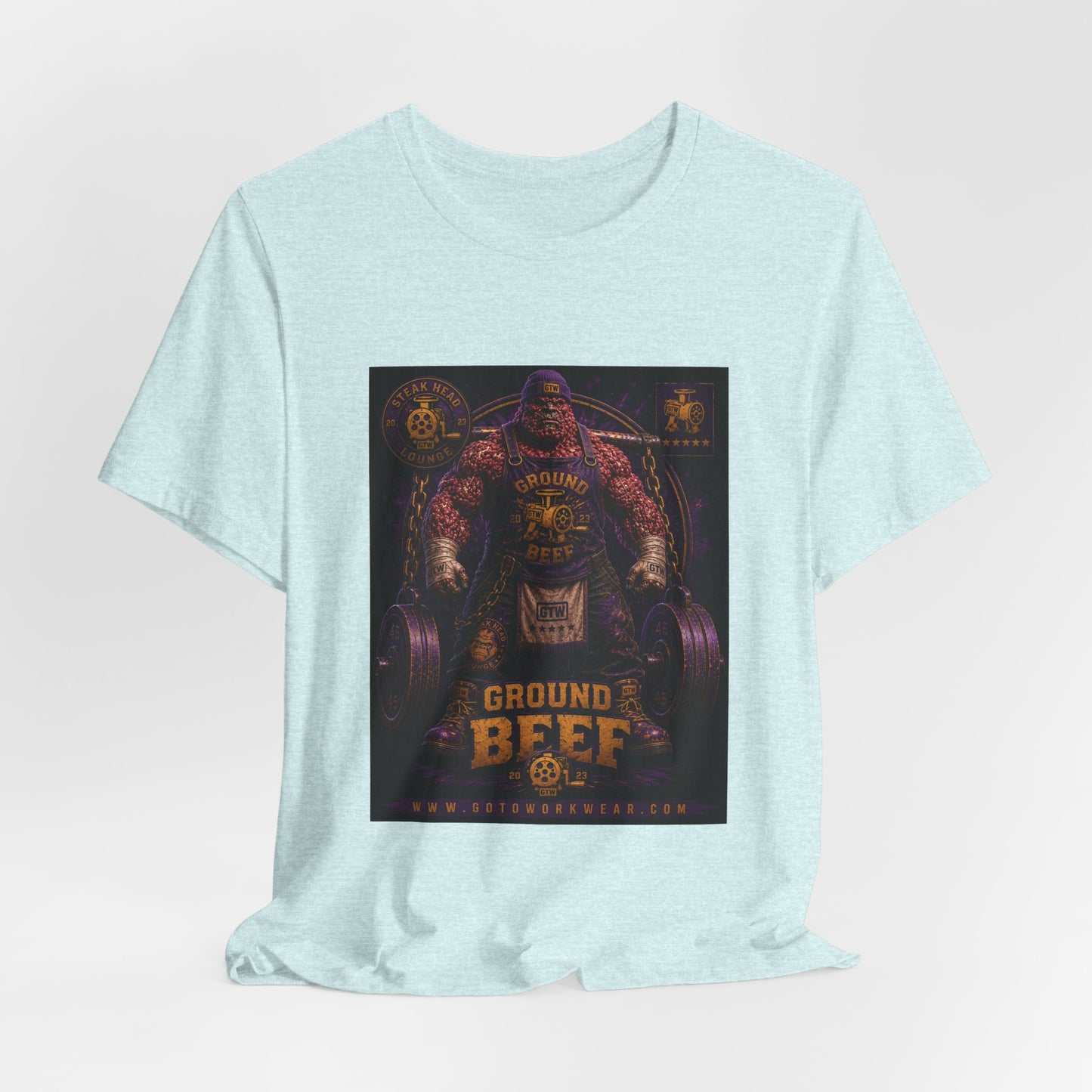 Ground Beef "Grinder Built Gains" - Graphic Tee