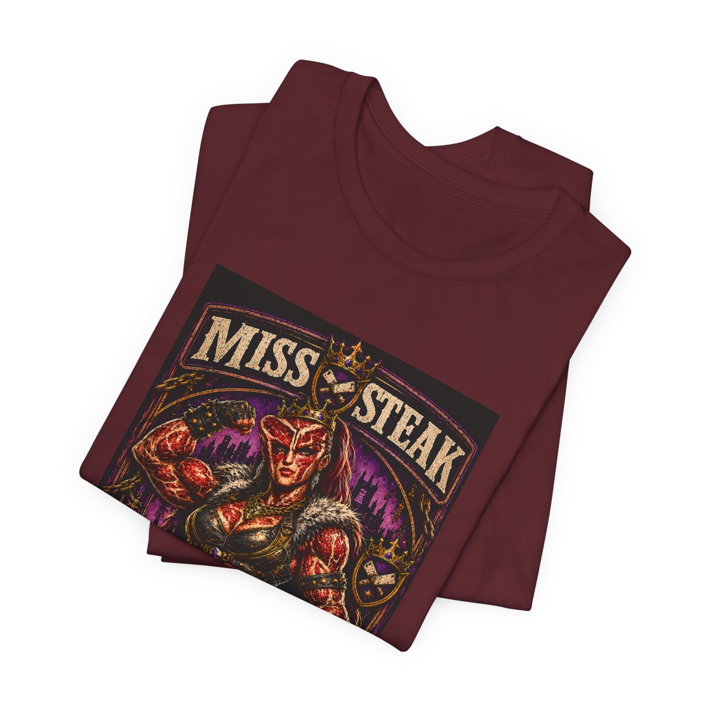 Miss Steak “Cut Different. Pressure Creates Diamonds. Work Creates Queens.”- Graphic Tee
