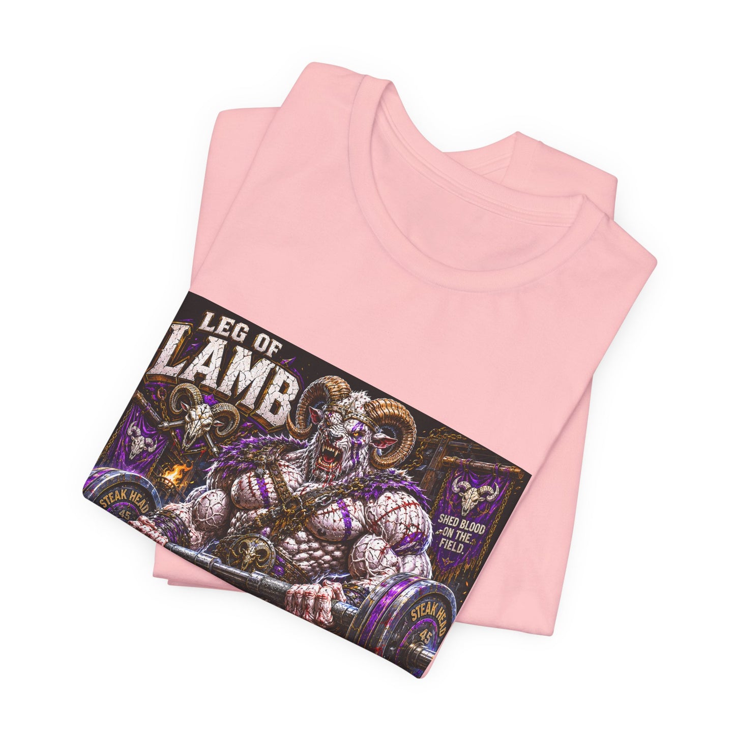 Leg of Lamb "Pillage the Plates, Devour the Weak" - Graphic Shirt Tee