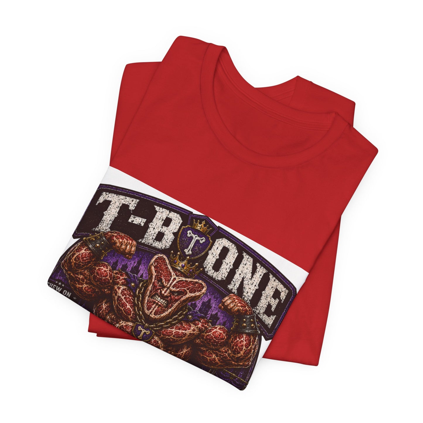 T-Bone "Chew on Your Excuses, Lft the Weight" - Graphic Tee