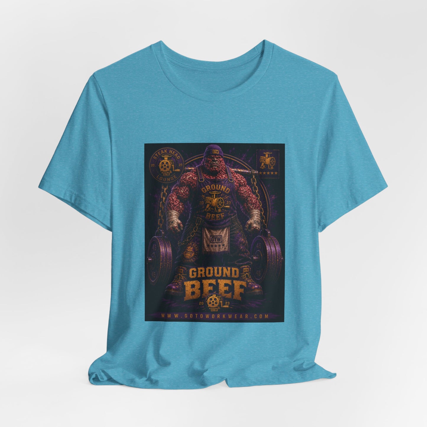 Ground Beef "Grinder Built Gains" - Graphic Tee