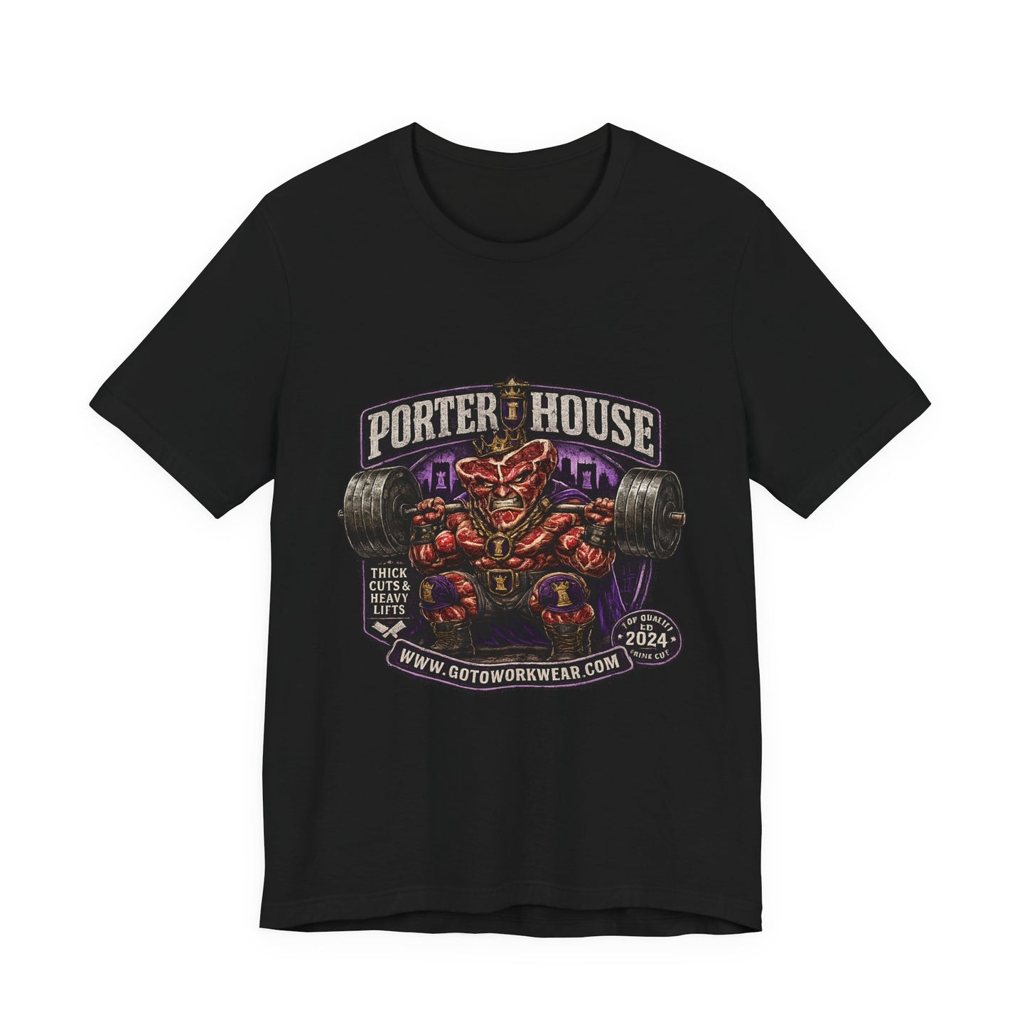 Porter House "Thick Cuts & Heavy Lifts" - Graphic Tee