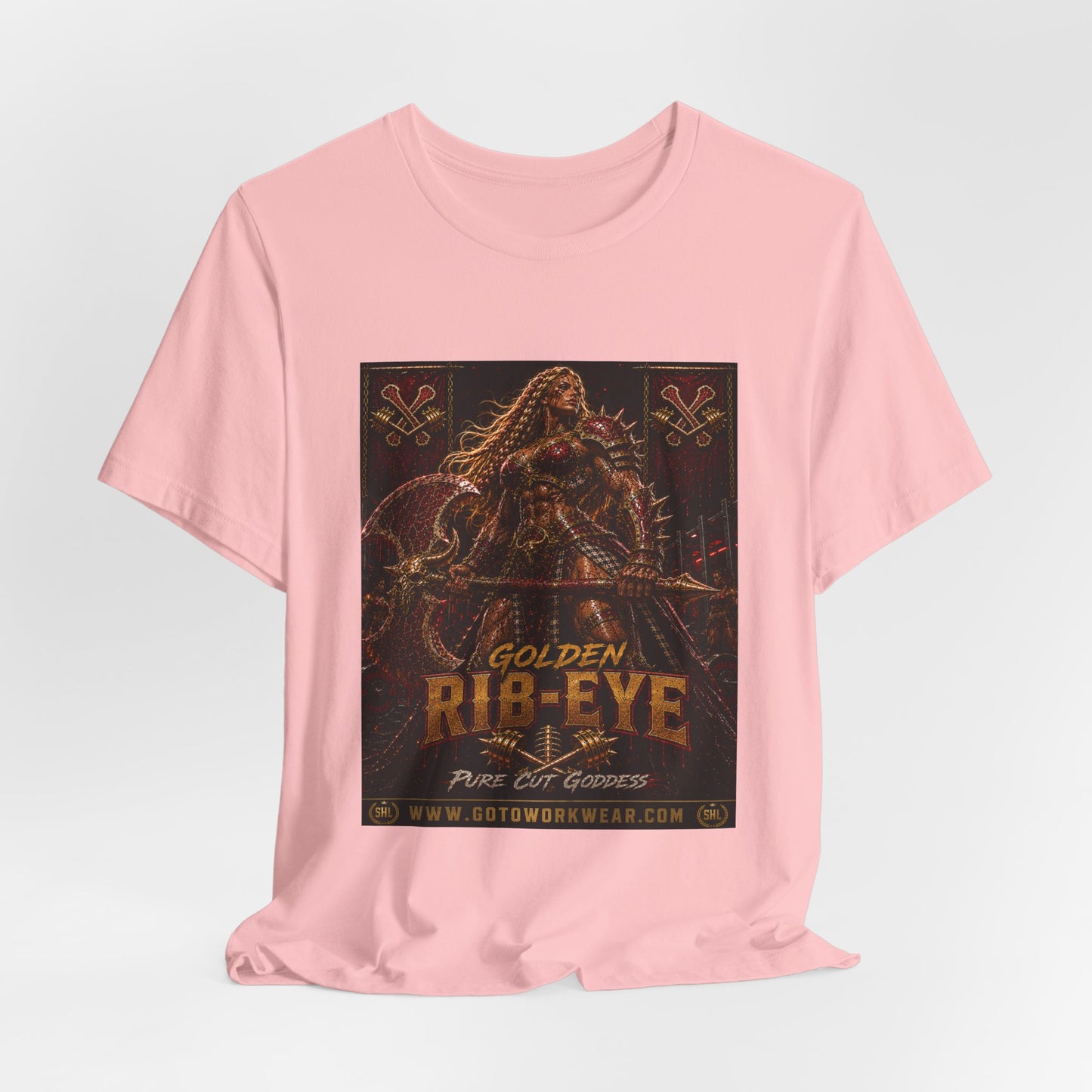 Golden Rib-Eye "Pure Cut Goddess" - Graphic Tee