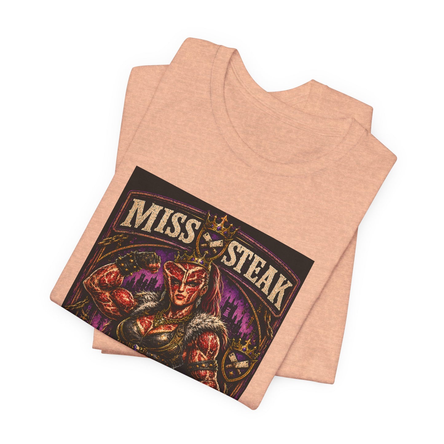 Miss Steak “Cut Different. Pressure Creates Diamonds. Work Creates Queens.”- Graphic Tee