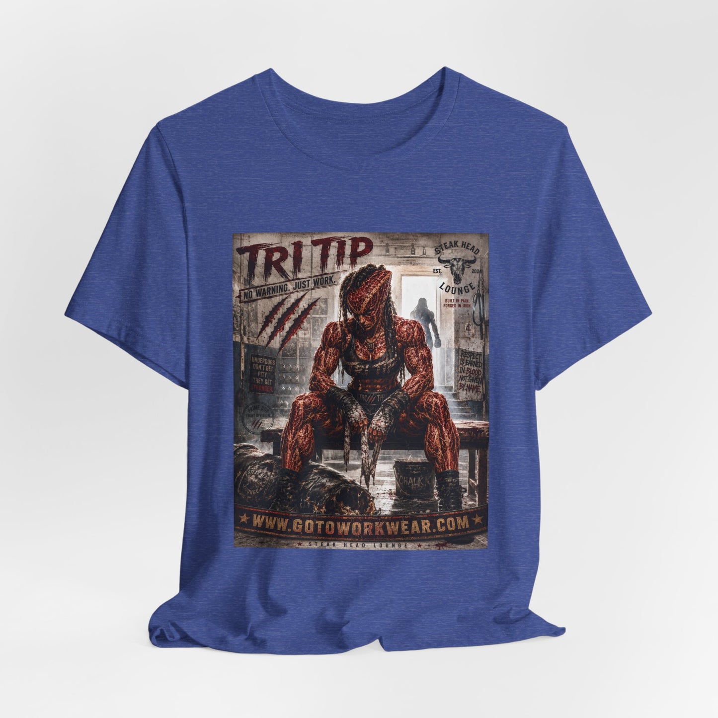 TRI TIP "No Warning. Just Work" - Graphic Tee