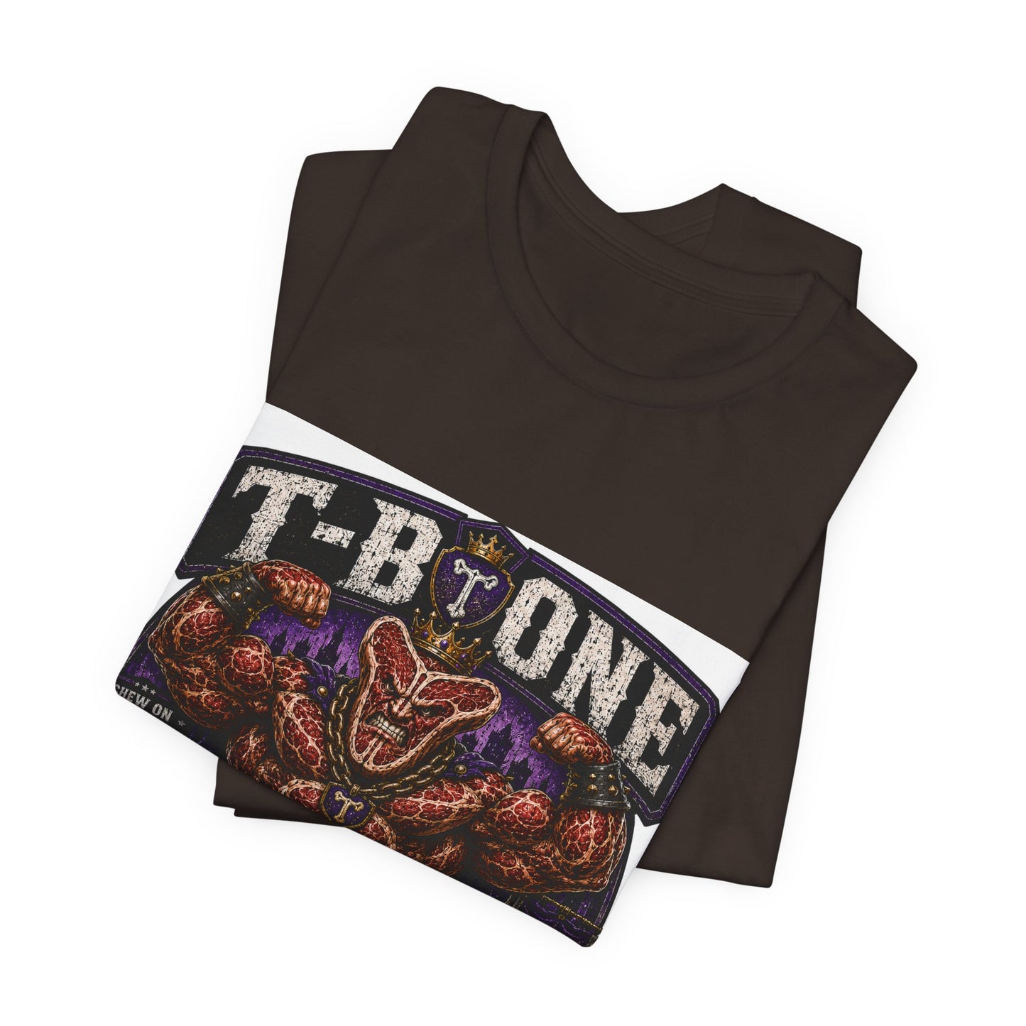 T-Bone "Chew on Your Excuses, Lft the Weight" - Graphic Tee