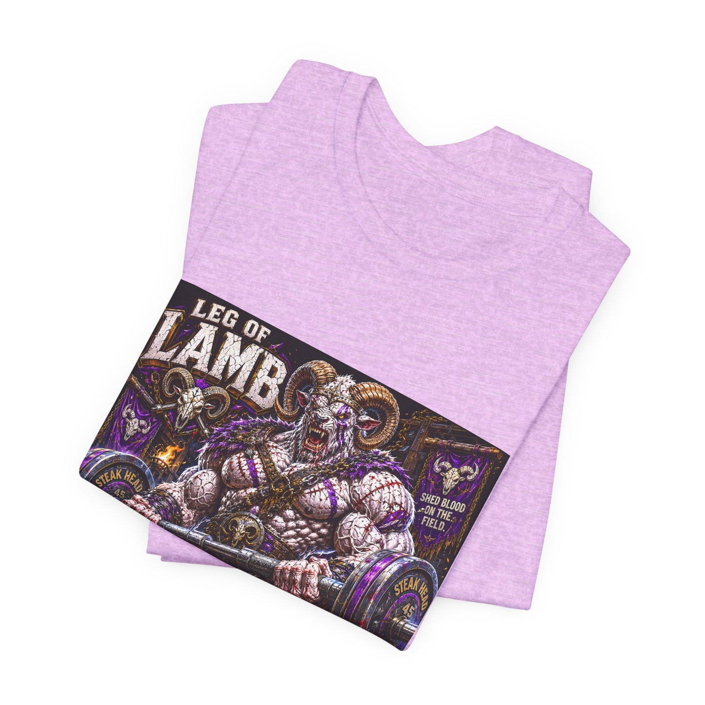 Leg of Lamb "Pillage the Plates, Devour the Weak" - Graphic Shirt Tee