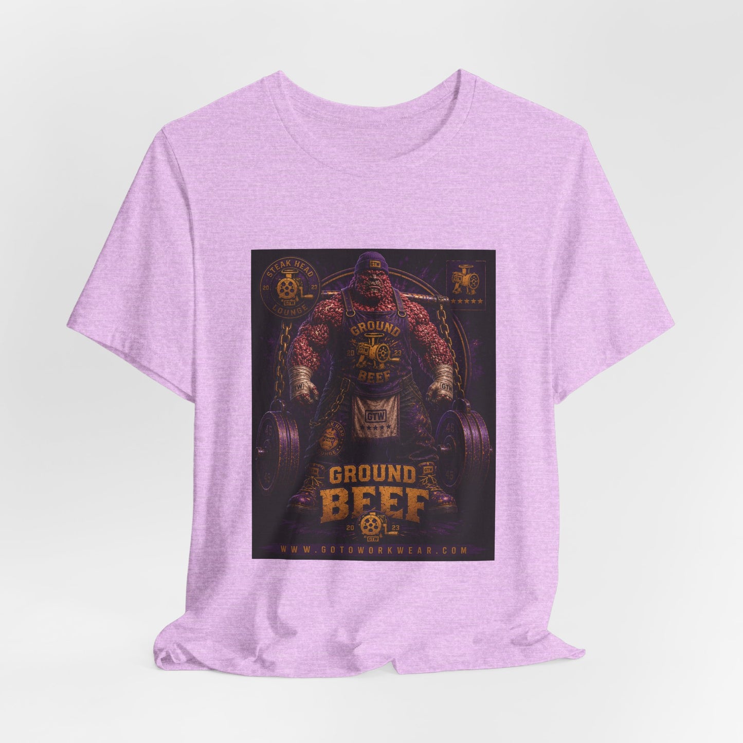 Ground Beef "Grinder Built Gains" - Graphic Tee