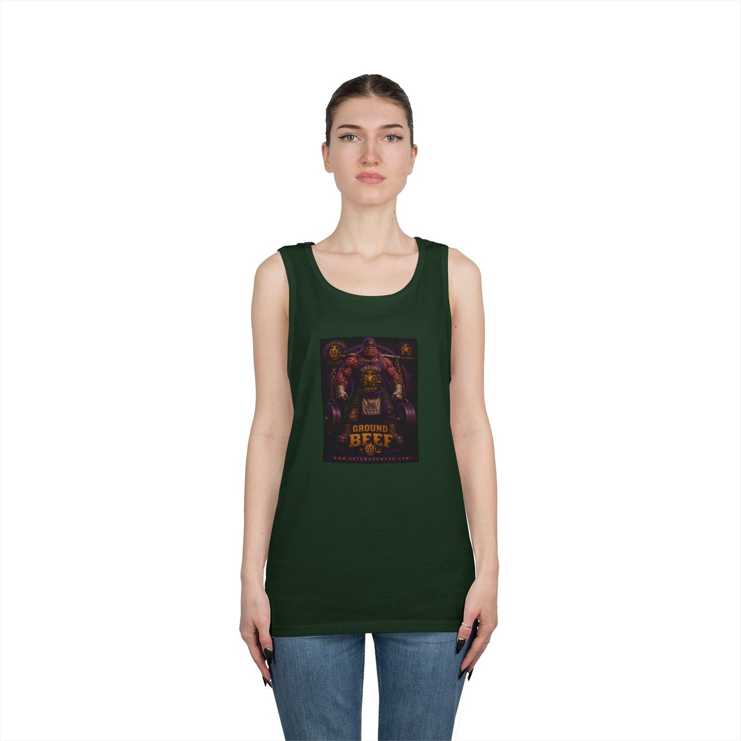 Ground Beef "Grinder Built Gains" - Tank Top