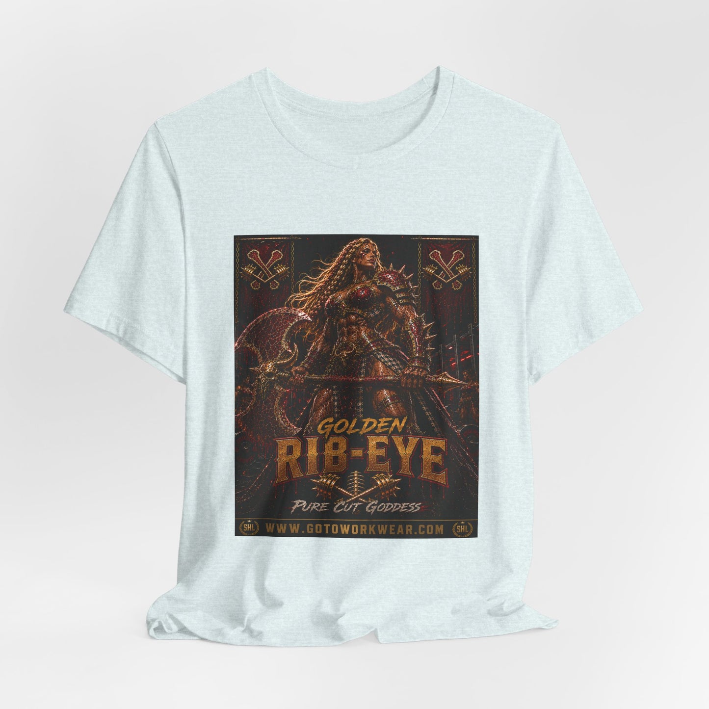 Golden Rib-Eye "Pure Cut Goddess" - Graphic Tee