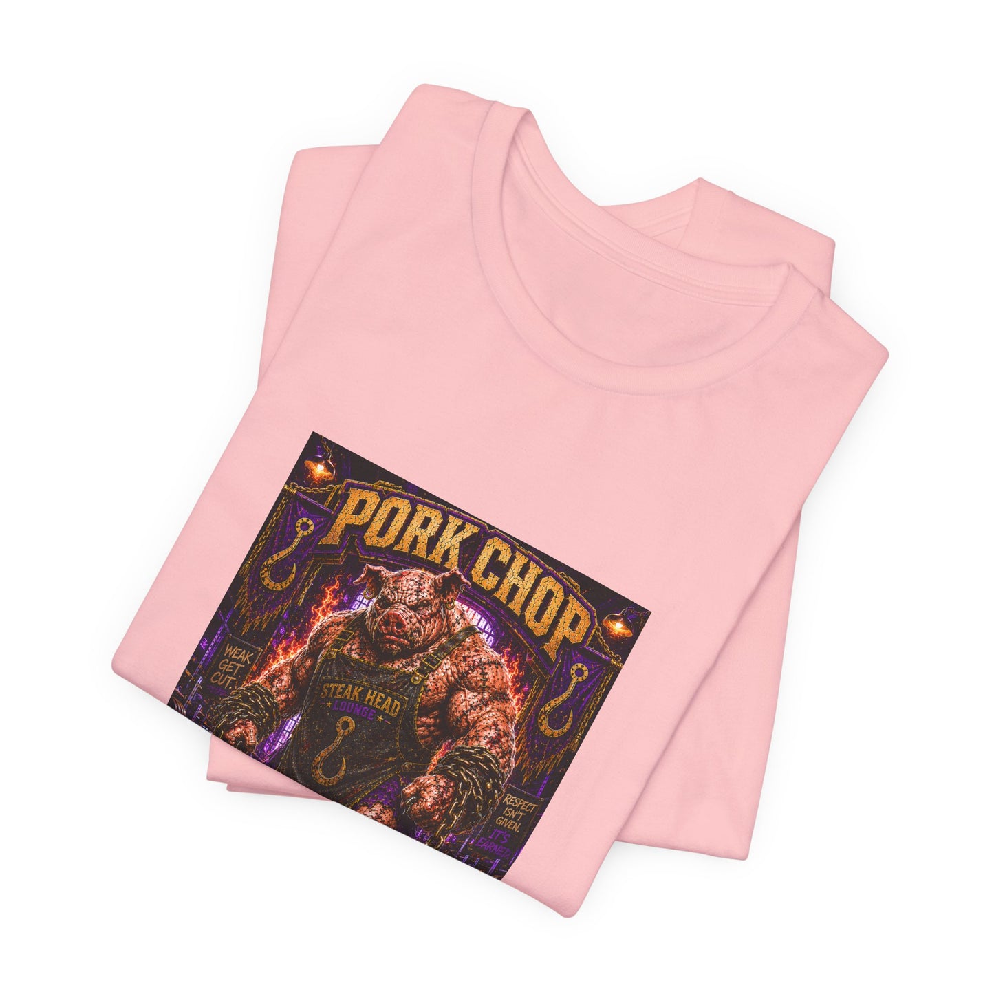 Pork Chop "Some Lessons Come in Pounds" - Graphic Tee