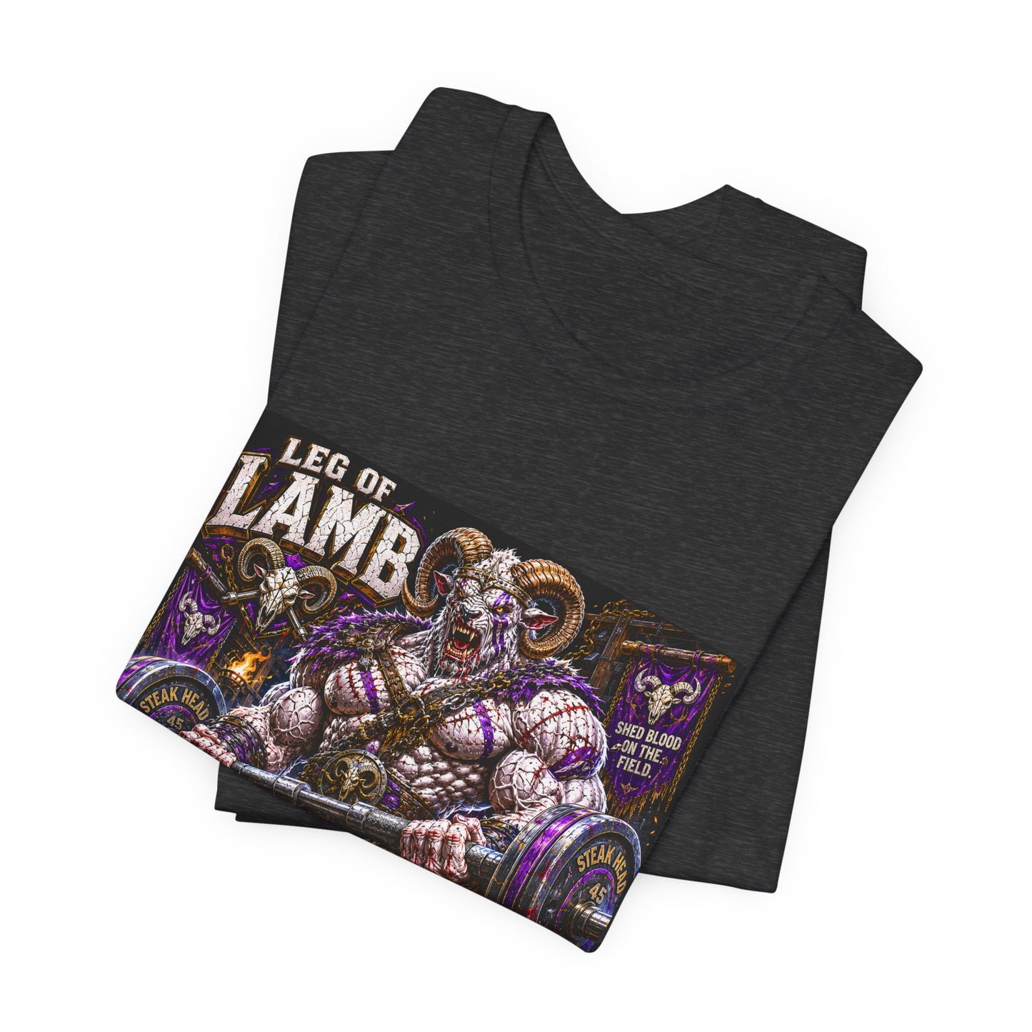 Leg of Lamb "Pillage the Plates, Devour the Weak" - Graphic Shirt Tee