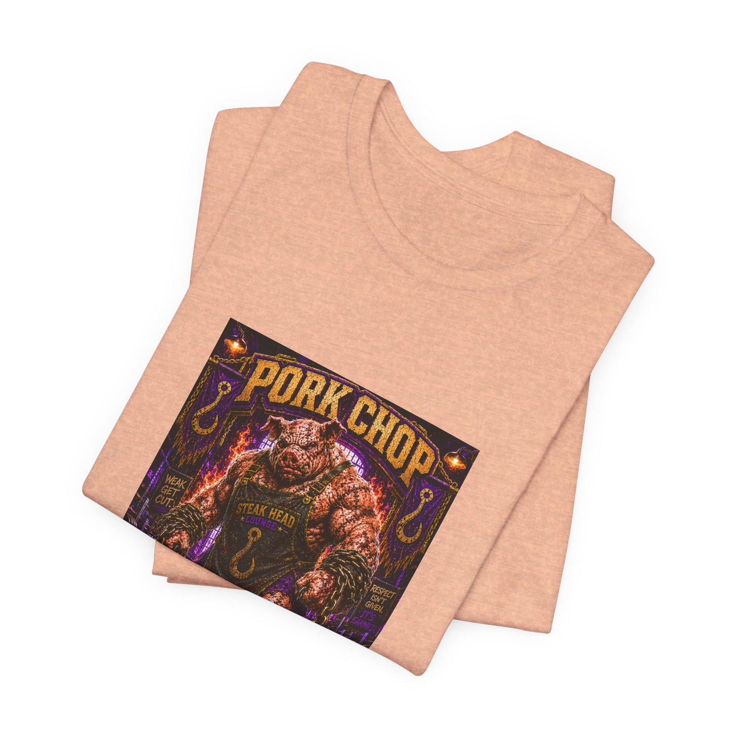 Pork Chop "Some Lessons Come in Pounds" - Graphic Tee