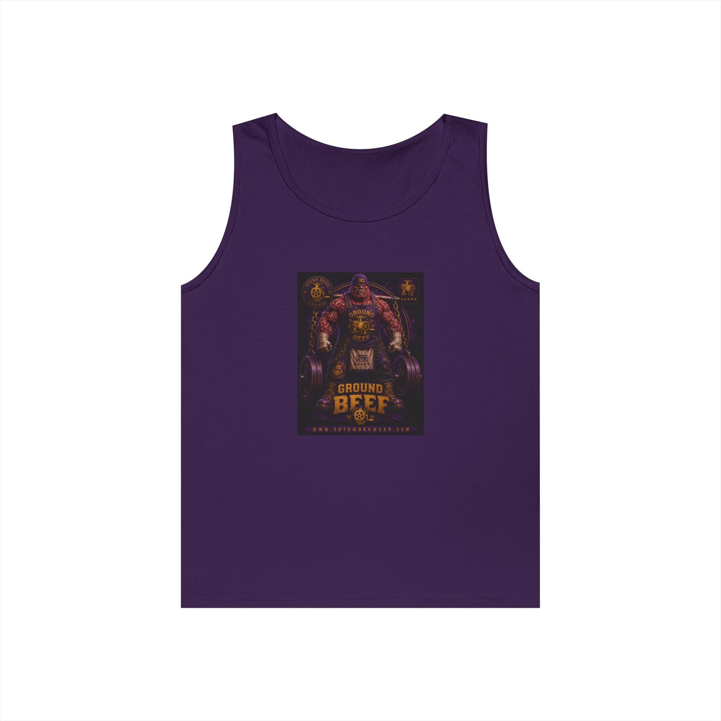 Ground Beef "Grinder Built Gains" - Tank Top