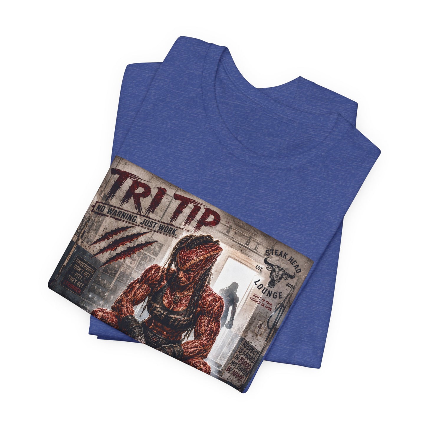 TRI TIP "No Warning. Just Work" - Graphic Tee