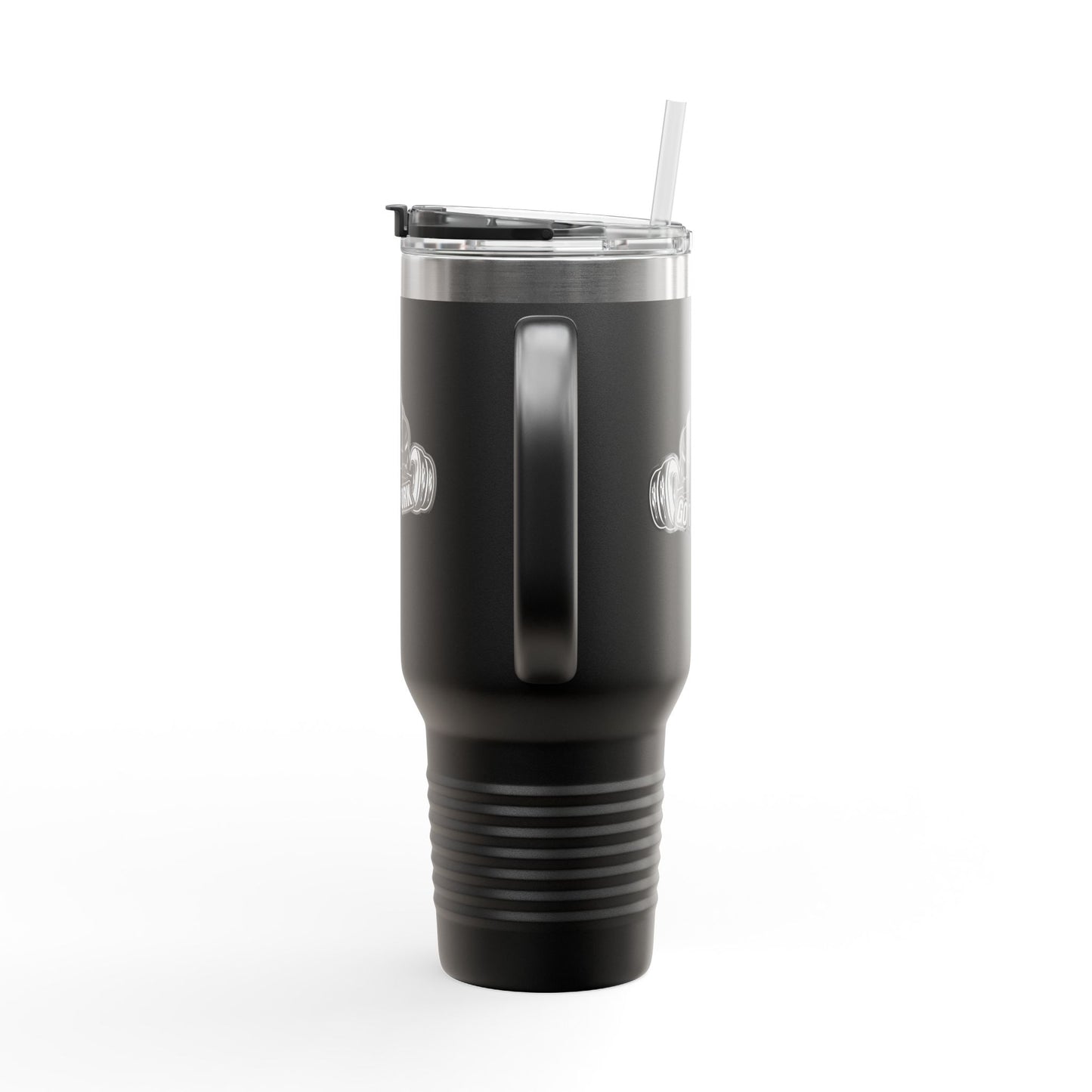 Gorilla Lift Insulated Travel Mug | 40oz Motivational Coffee Tumbler | Perfect for Work, Gym, or Road Trips | Unique Gift Idea