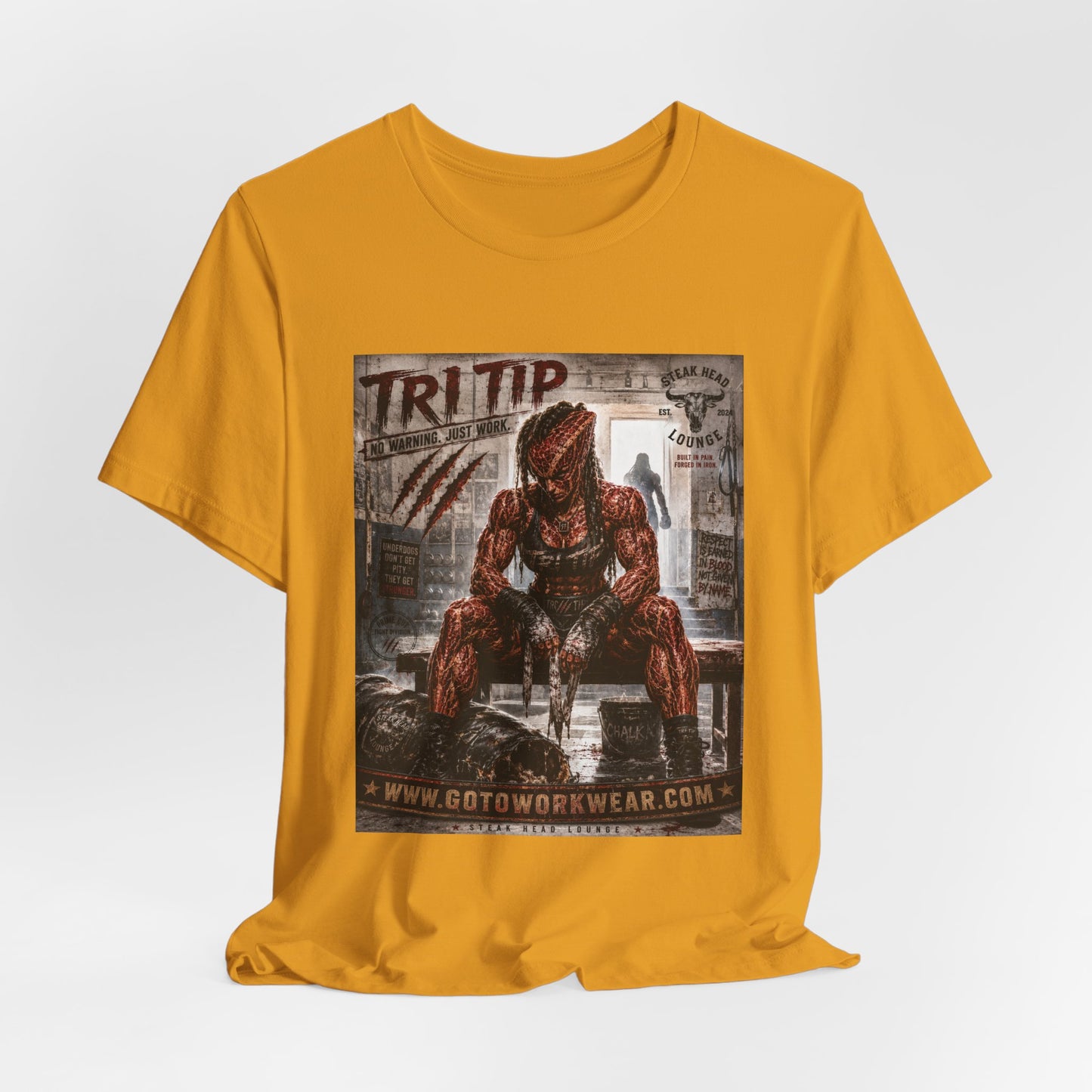 TRI TIP "No Warning. Just Work" - Graphic Tee