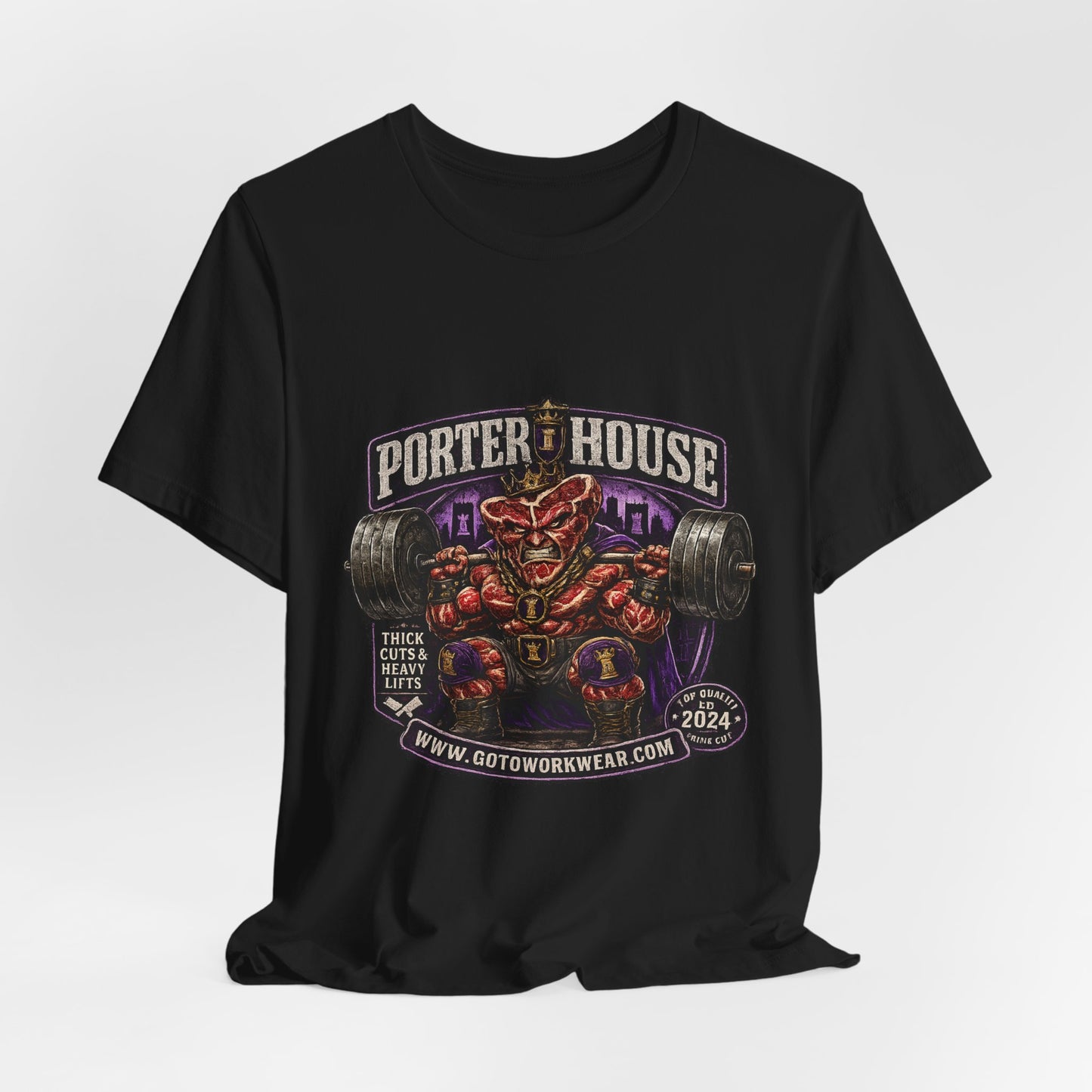 Porter House "Thick Cuts & Heavy Lifts" - Graphic Tee