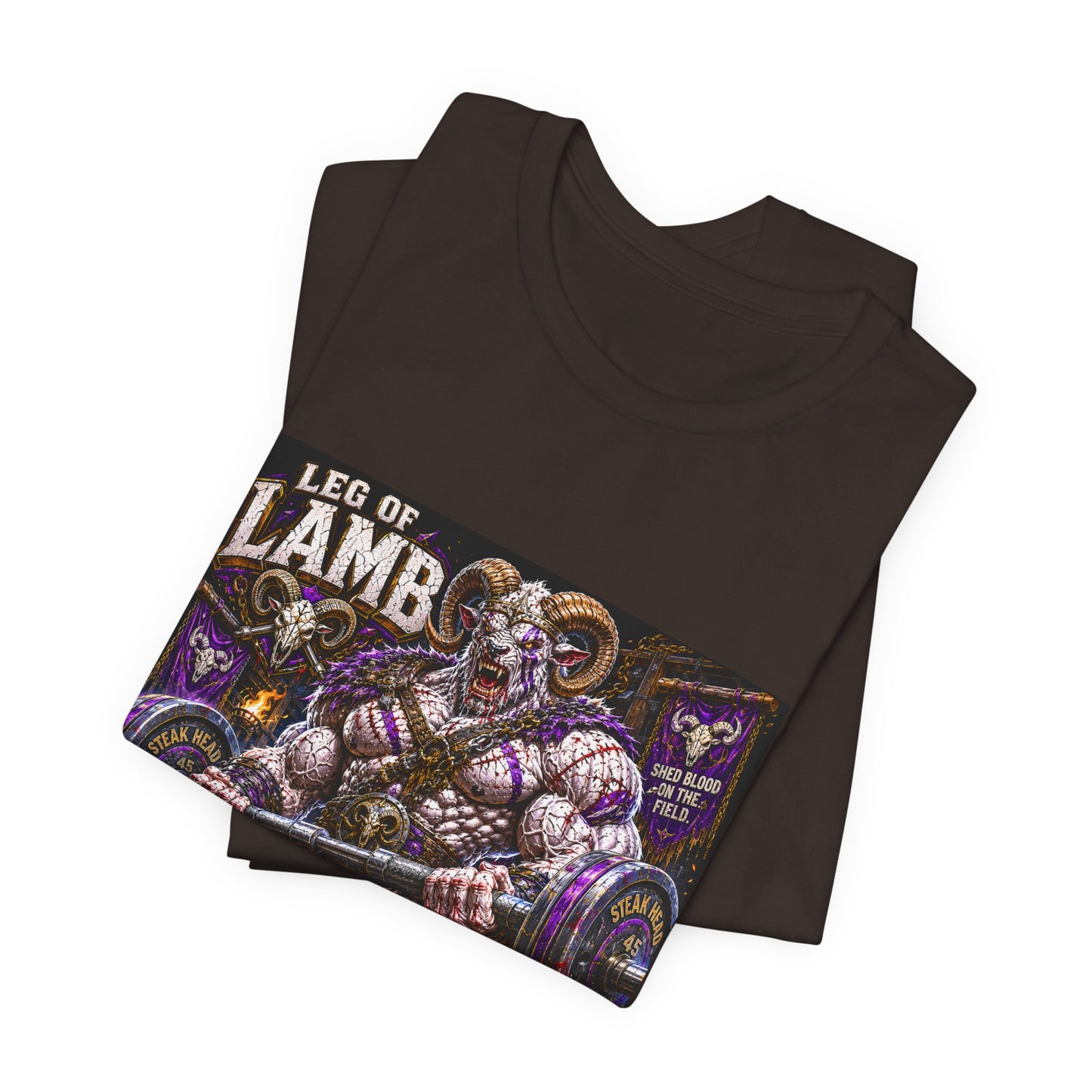 Leg of Lamb "Pillage the Plates, Devour the Weak" - Graphic Shirt Tee