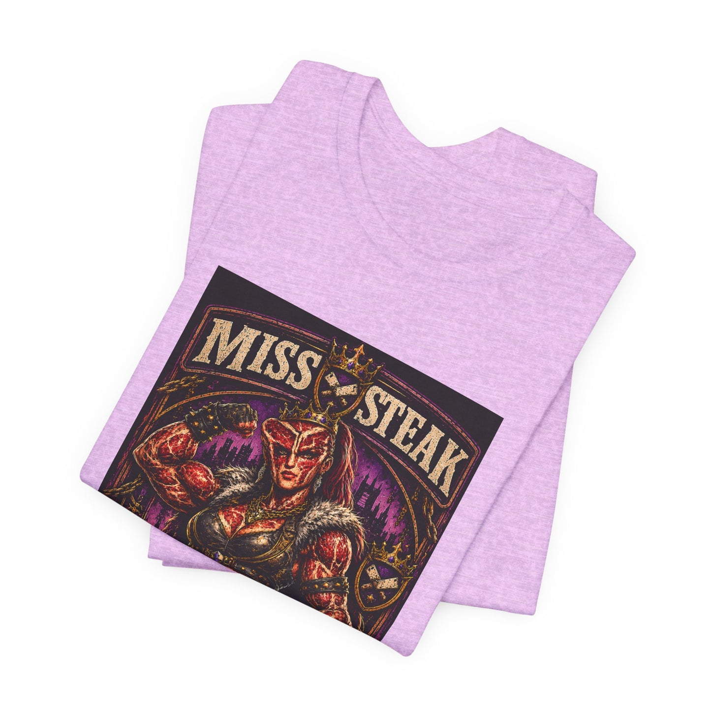 Miss Steak “Cut Different. Pressure Creates Diamonds. Work Creates Queens.”- Graphic Tee