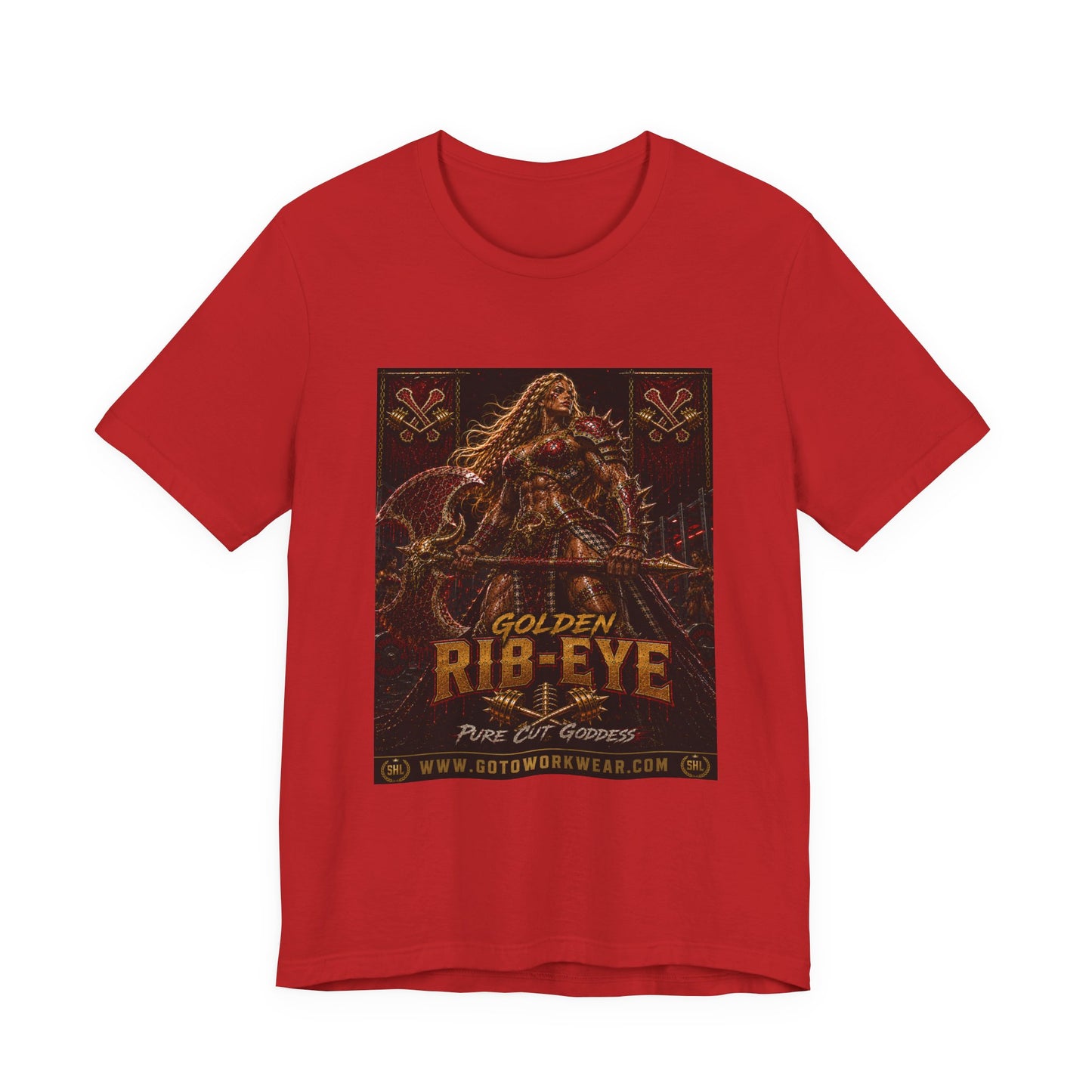 Golden Rib-Eye "Pure Cut Goddess" - Graphic Tee
