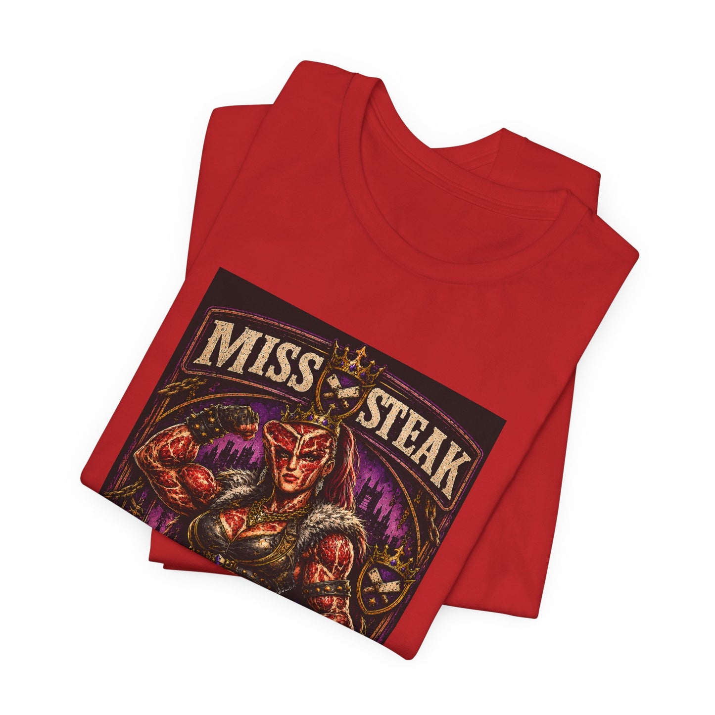 Miss Steak “Cut Different. Pressure Creates Diamonds. Work Creates Queens.”- Graphic Tee