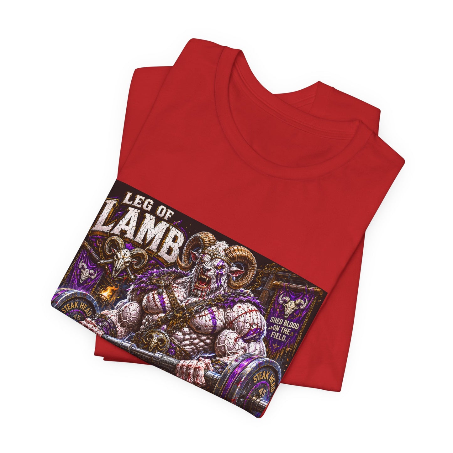 Leg of Lamb "Pillage the Plates, Devour the Weak" - Graphic Shirt Tee