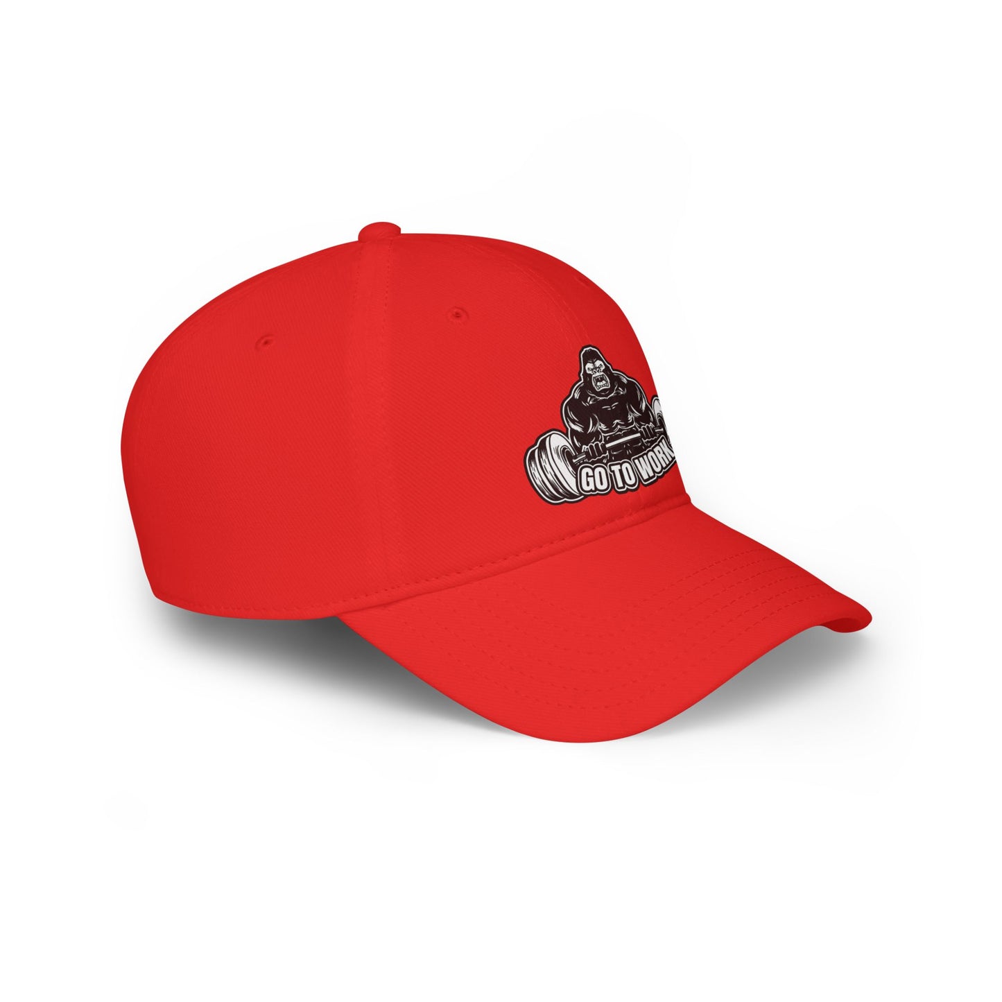 Motivational Gym Cap | Fitness Lover's Gift, Workout Hat, Sports Apparel, Casual Style, Gorilla Graphic Design
