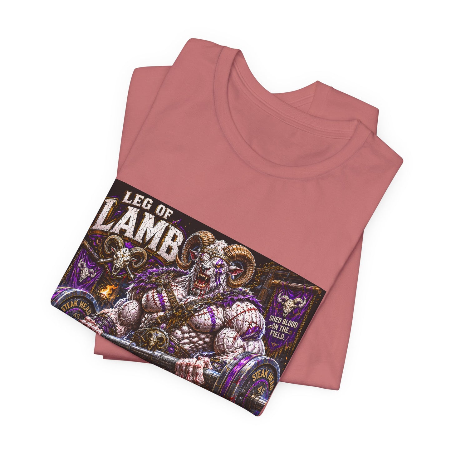 Leg of Lamb "Pillage the Plates, Devour the Weak" - Graphic Shirt Tee
