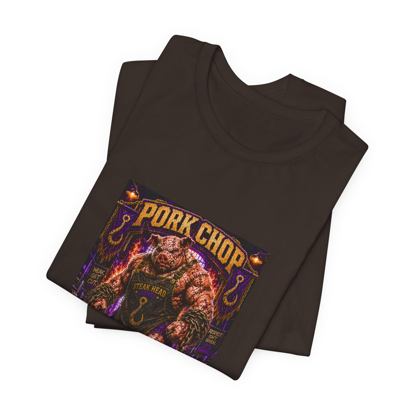 Pork Chop "Some Lessons Come in Pounds" - Graphic Tee