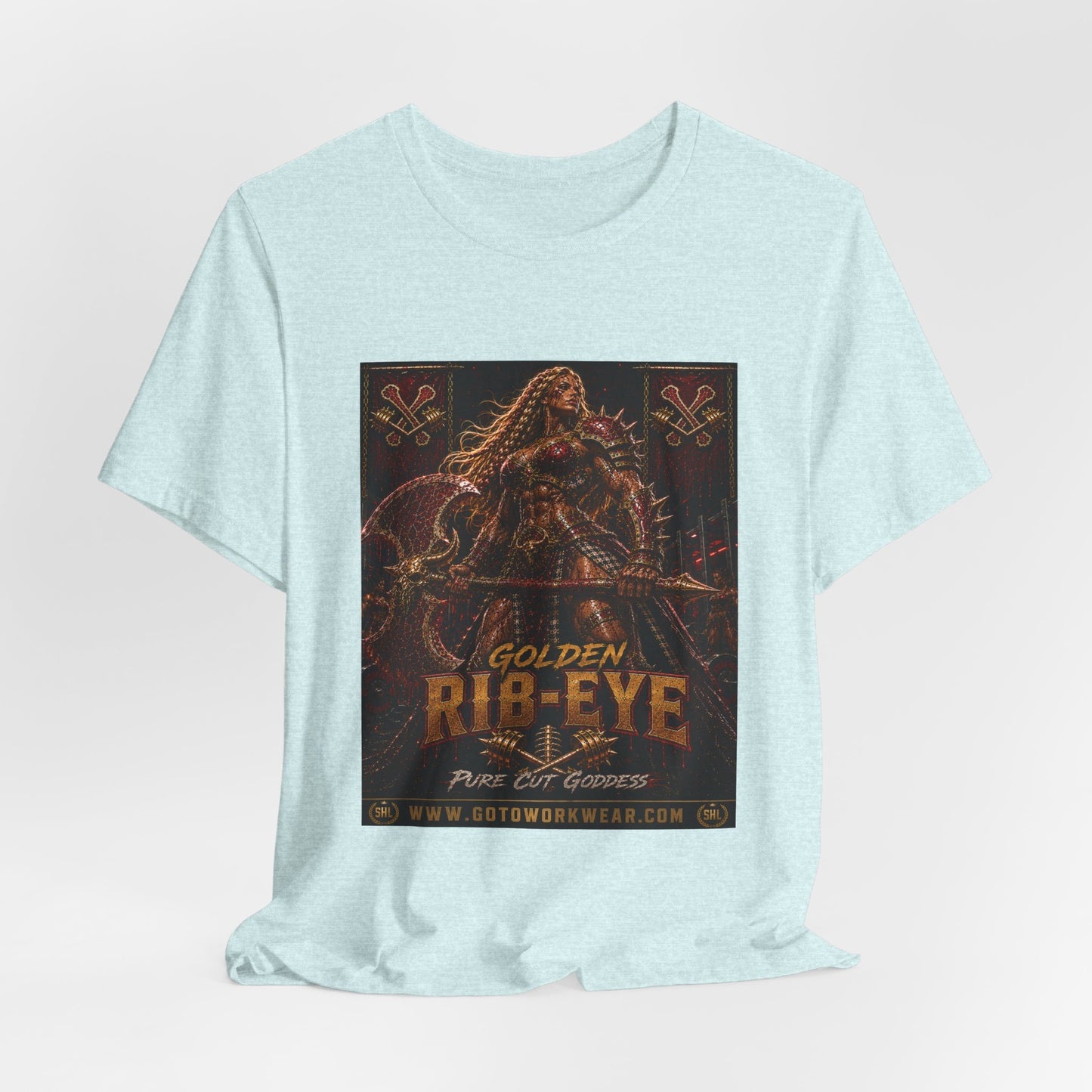 Golden Rib-Eye "Pure Cut Goddess" - Graphic Tee