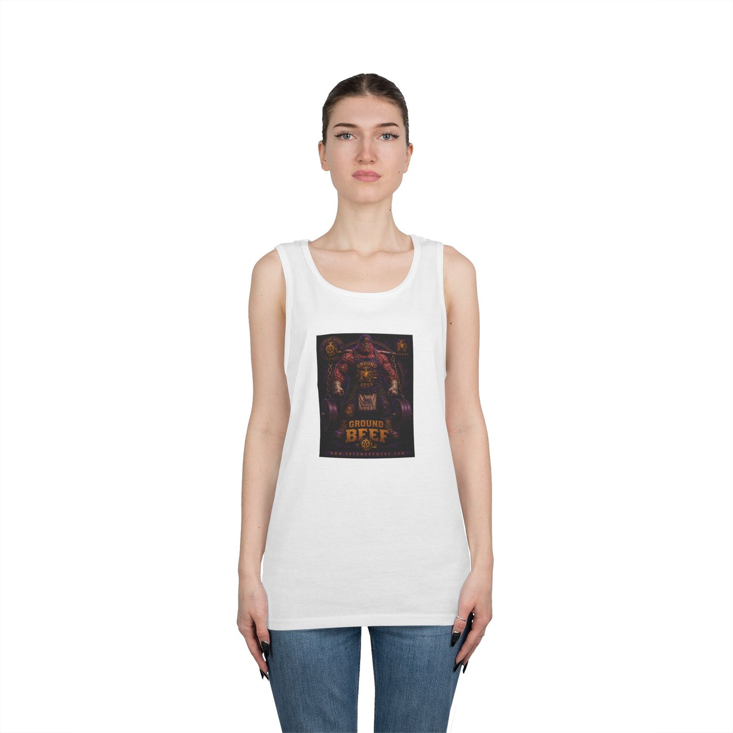 Ground Beef "Grinder Built Gains" - Tank Top