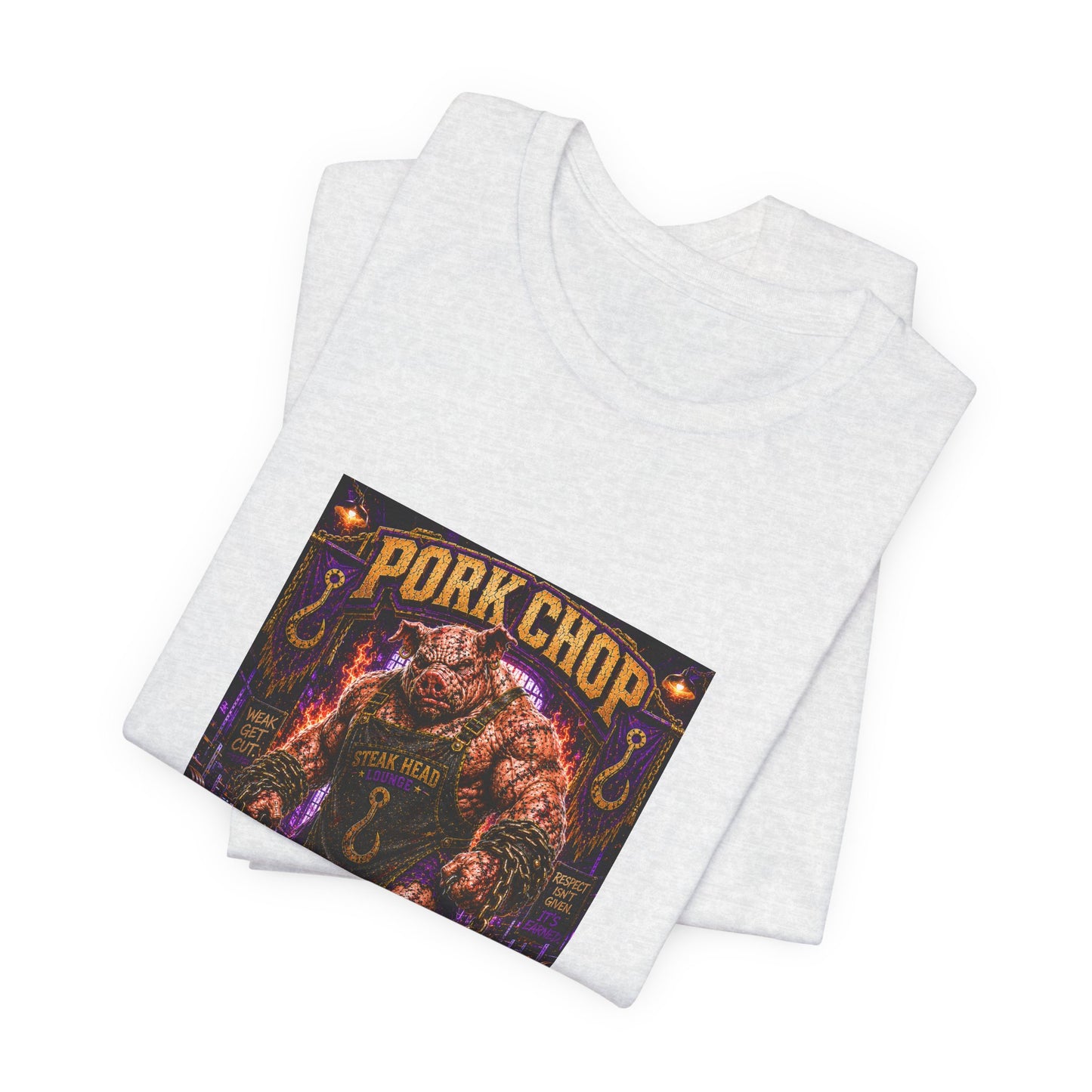 Pork Chop "Some Lessons Come in Pounds" - Graphic Tee