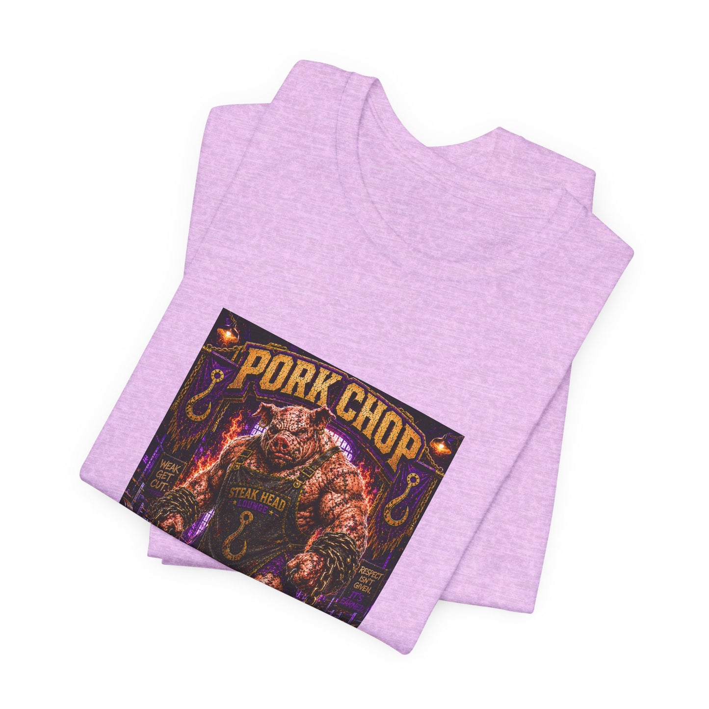 Pork Chop "Some Lessons Come in Pounds" - Graphic Tee