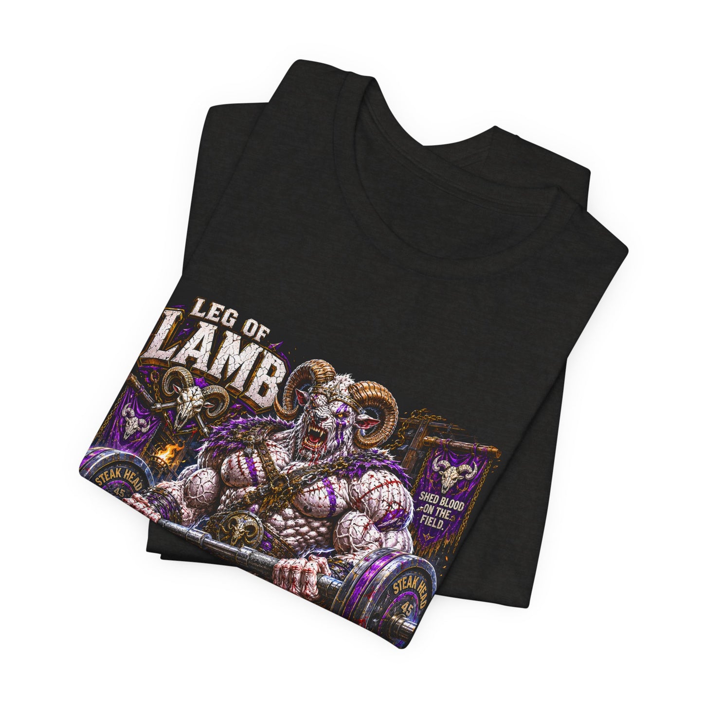 Leg of Lamb "Pillage the Plates, Devour the Weak" - Graphic Shirt Tee