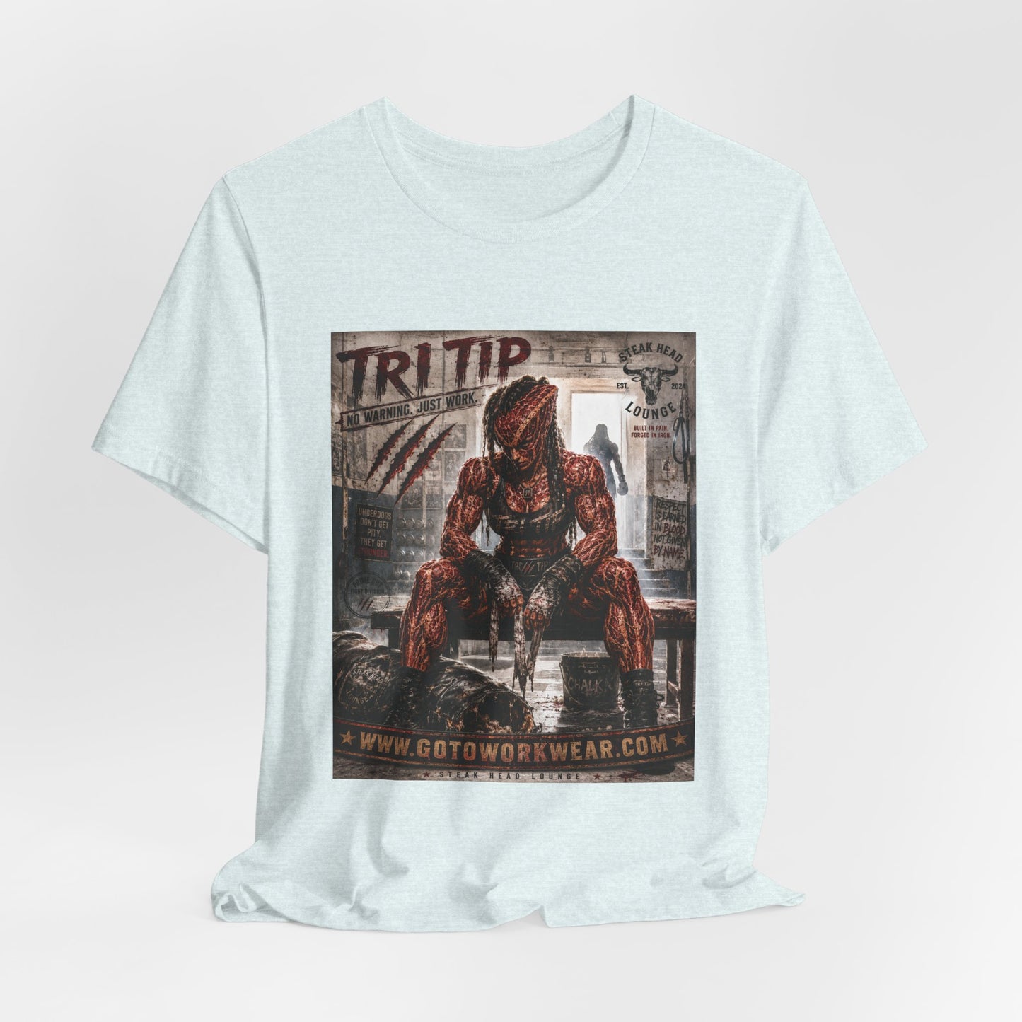 TRI TIP "No Warning. Just Work" - Graphic Tee