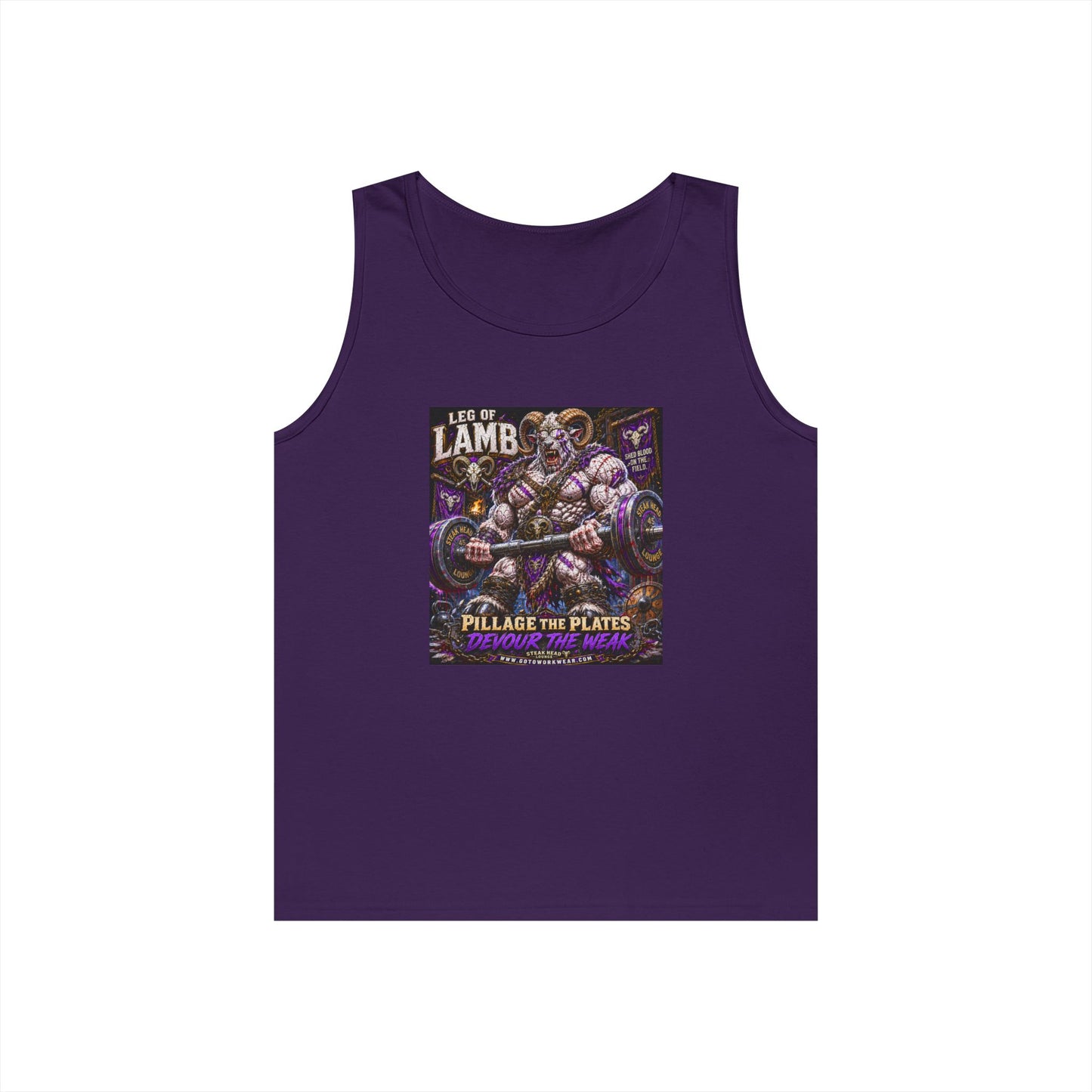 Leg of Lamb "Pillage the Plates - Devour the Weak" - Tank Top
