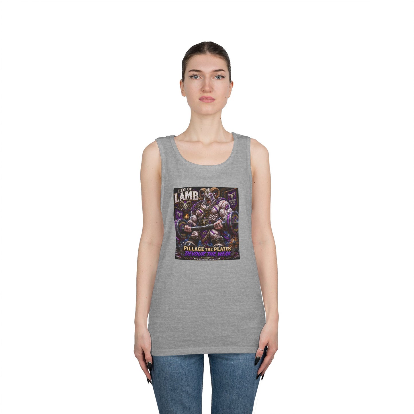 Leg of Lamb "Pillage the Plates - Devour the Weak" - Tank Top
